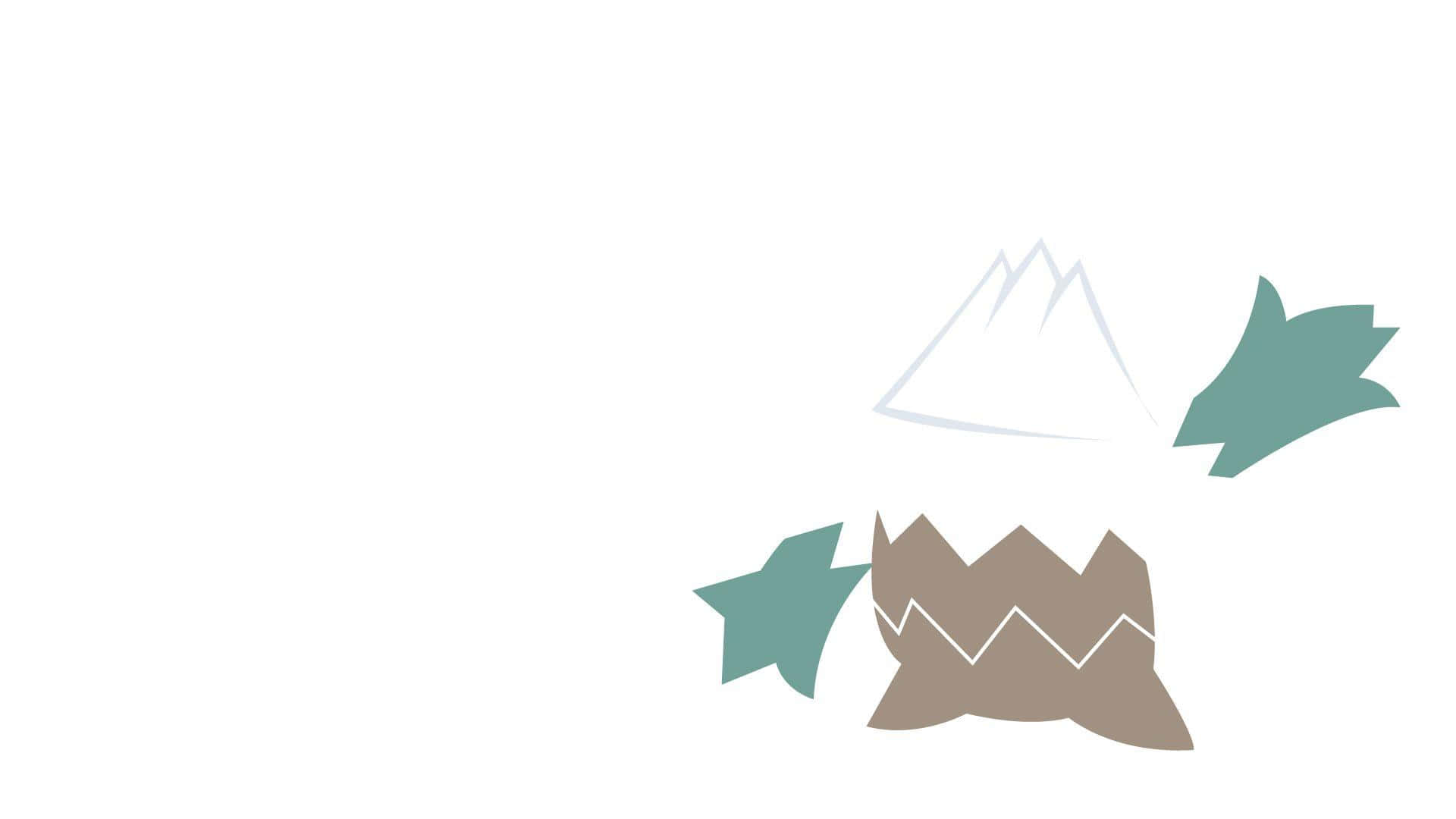 Snover, snowy landscape, teal, Full HD Desktop Wallpaper