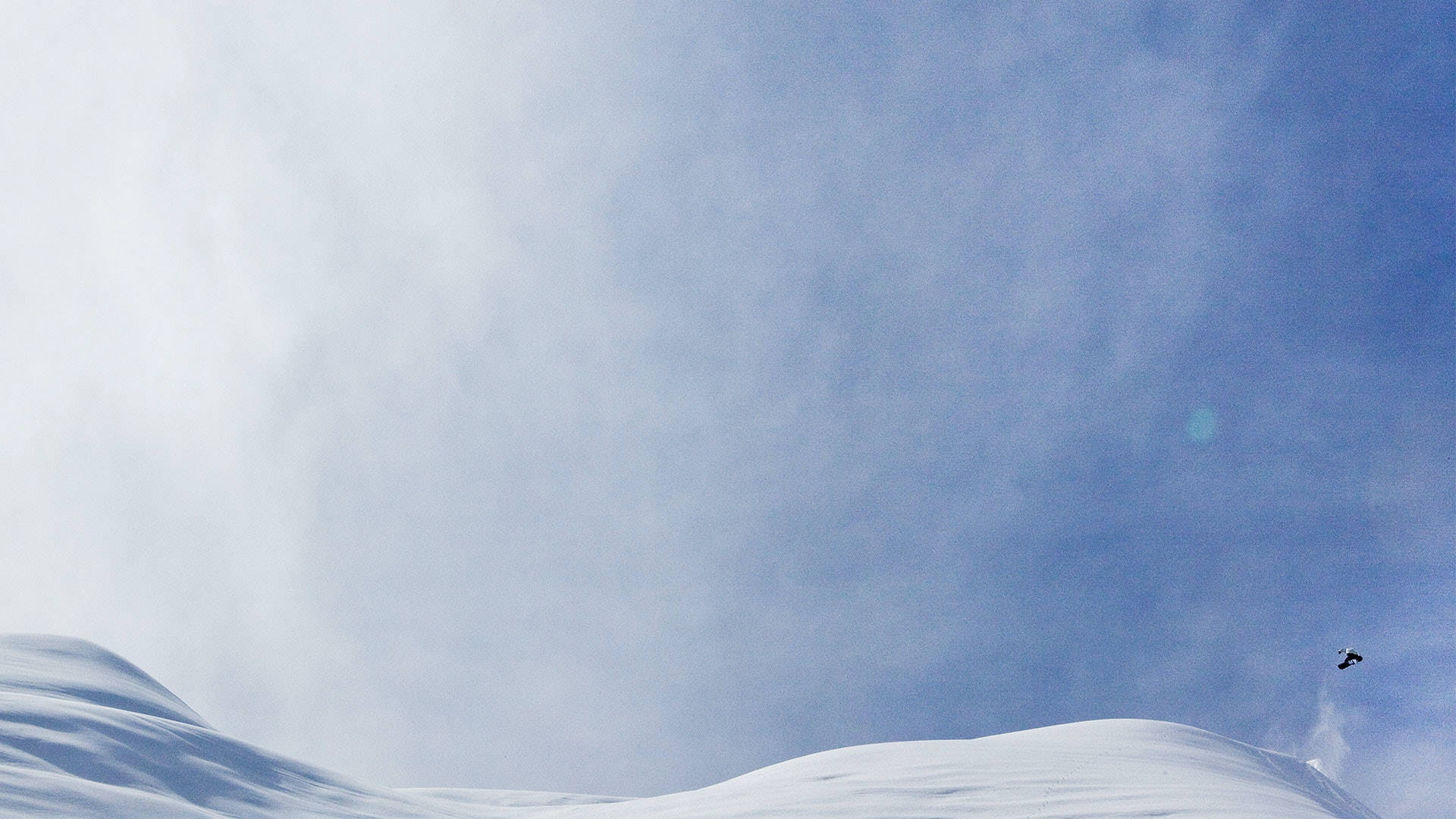 snowboarding, snow-covered mountain, crisp winter air, Full HD Desktop Wallpaper