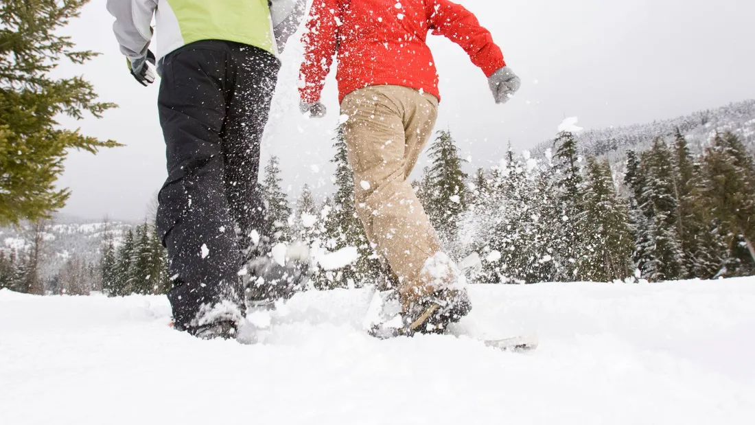 Snowshoeing