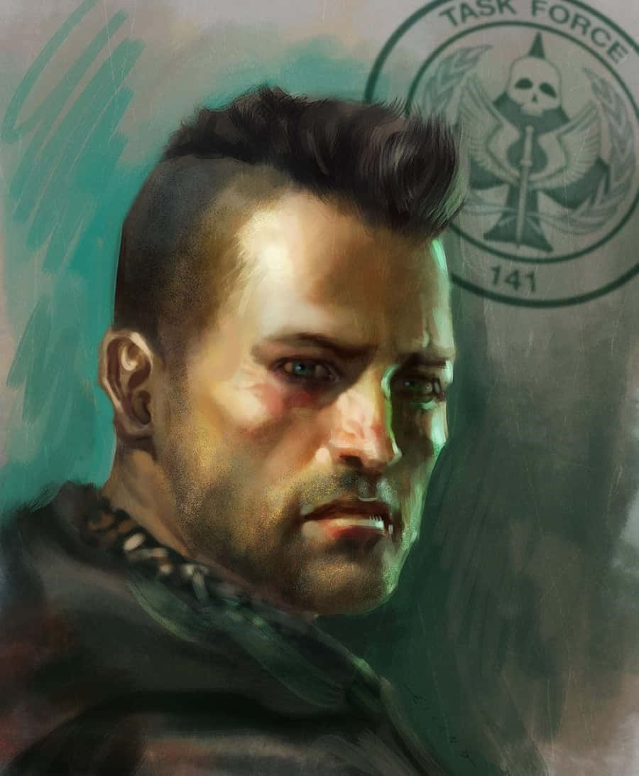 Soap Mactavish, scarred man, mohawk, SD Phone Wallpaper