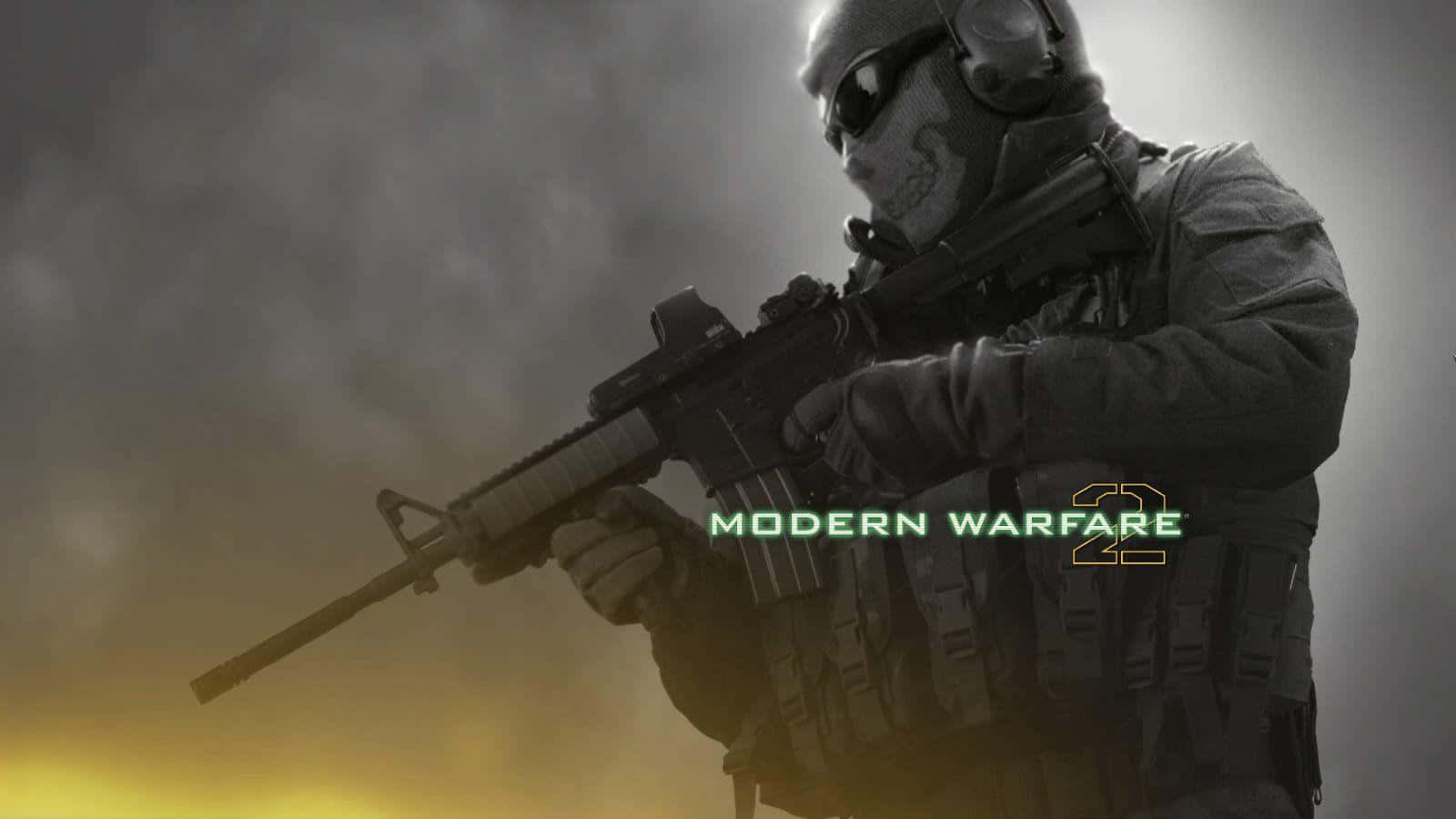 Soap Mactavish, tactical gear, assault rifle, HD Desktop Wallpaper