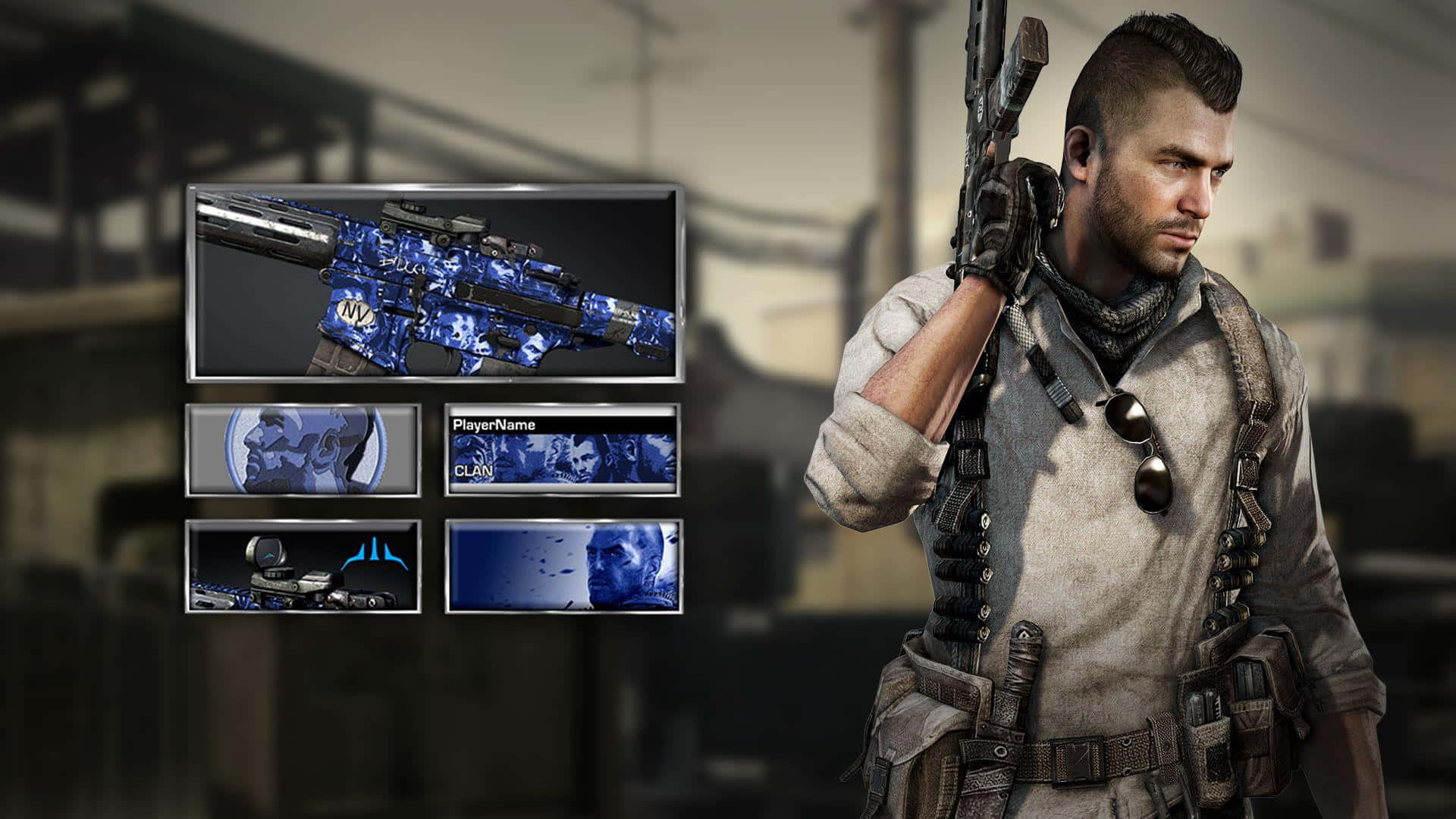 Soap Mactavish, tactical gear, rifle, Full HD Desktop Wallpaper