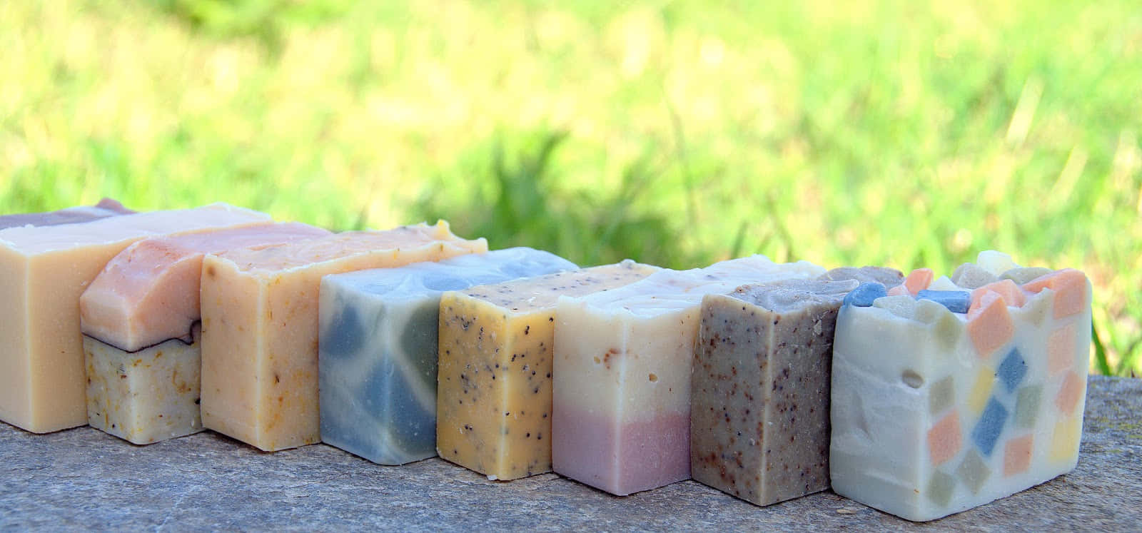 natural handmade soap, colorful handmade soaps, embedded textures, HD Desktop Wallpaper
