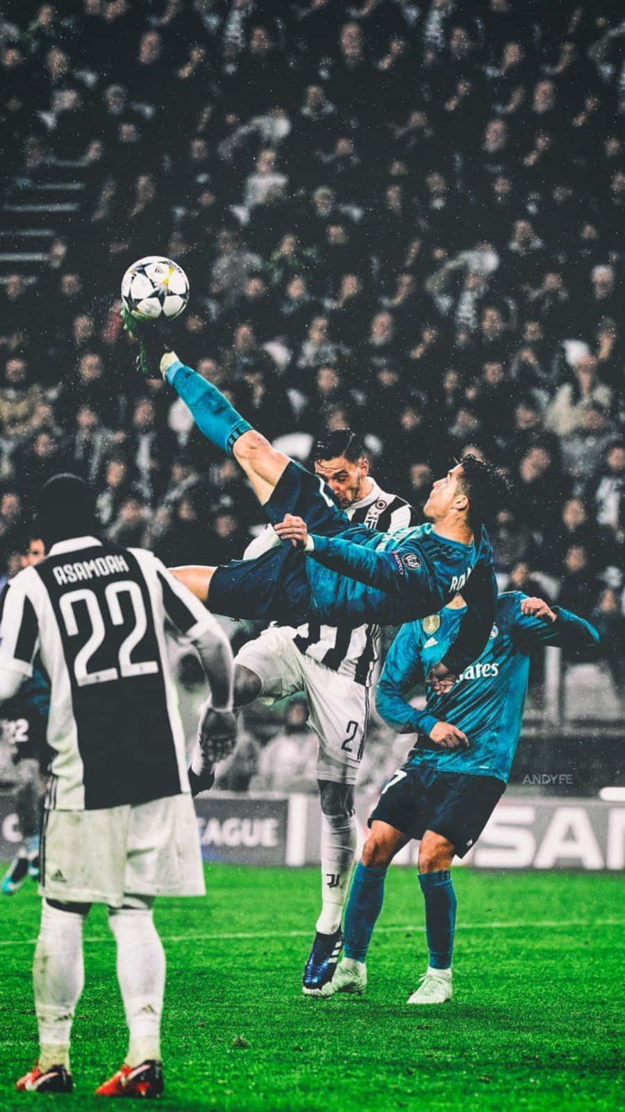 Soccer Aesthetic, high kick, stadium lights, HD Phone Wallpaper
