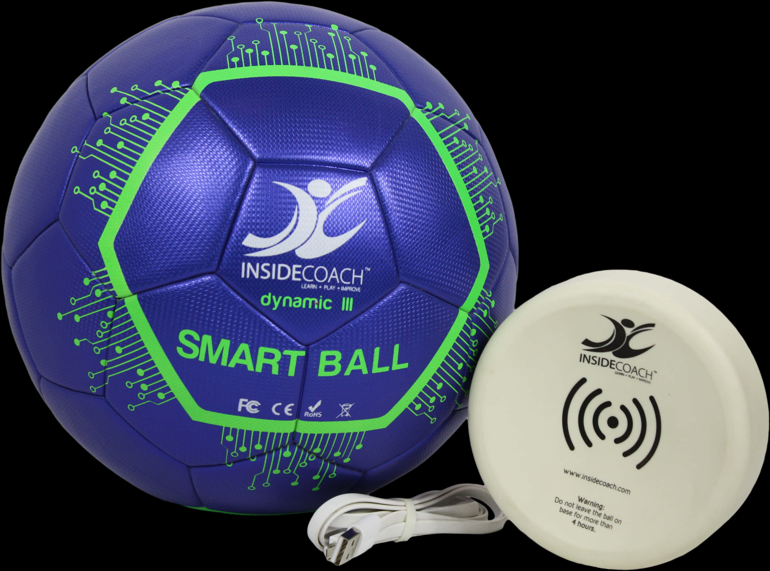 smart soccer ball, charging disc, blue, 2K Desktop Wallpaper