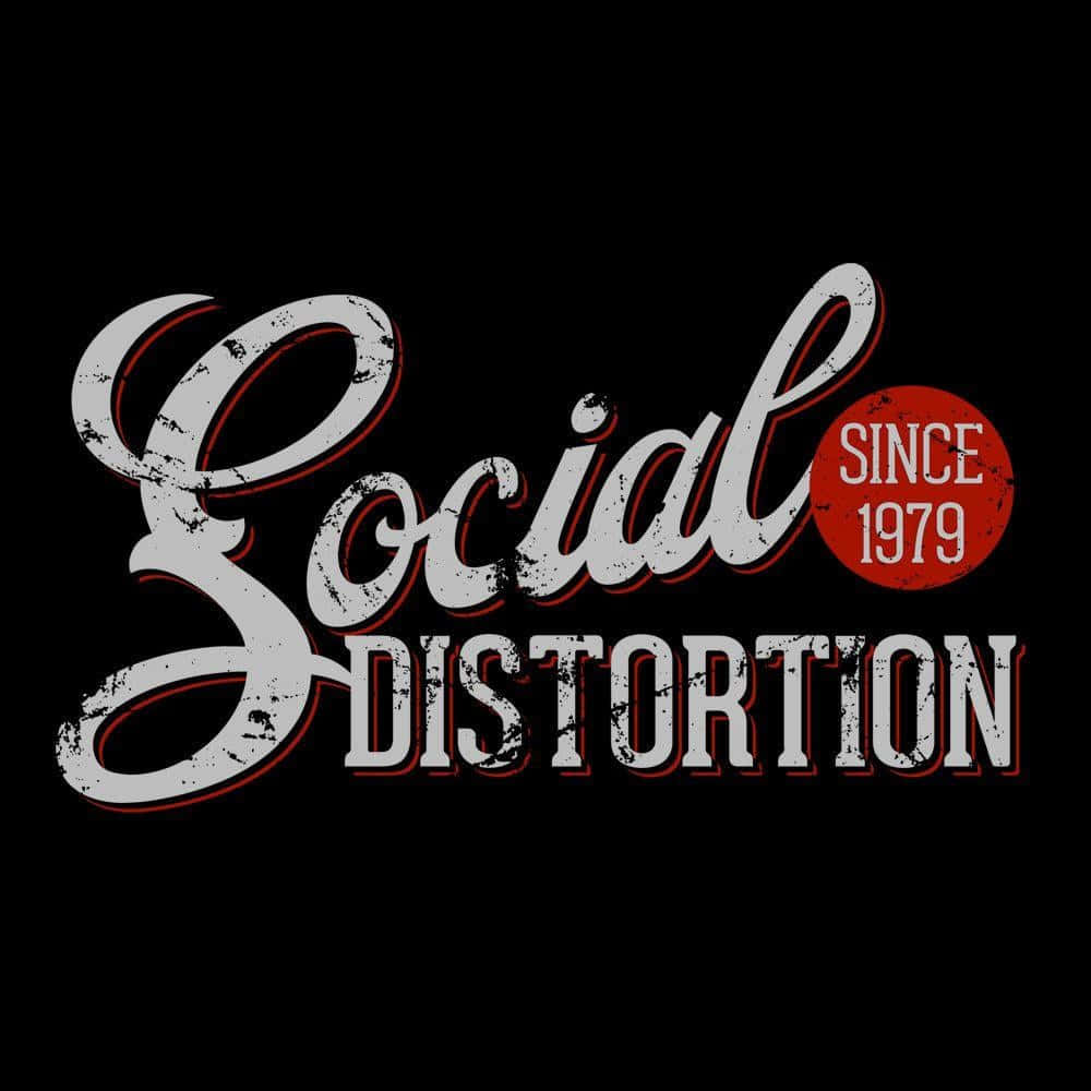 Social Distortion, white script, block letters, SD Desktop Wallpaper