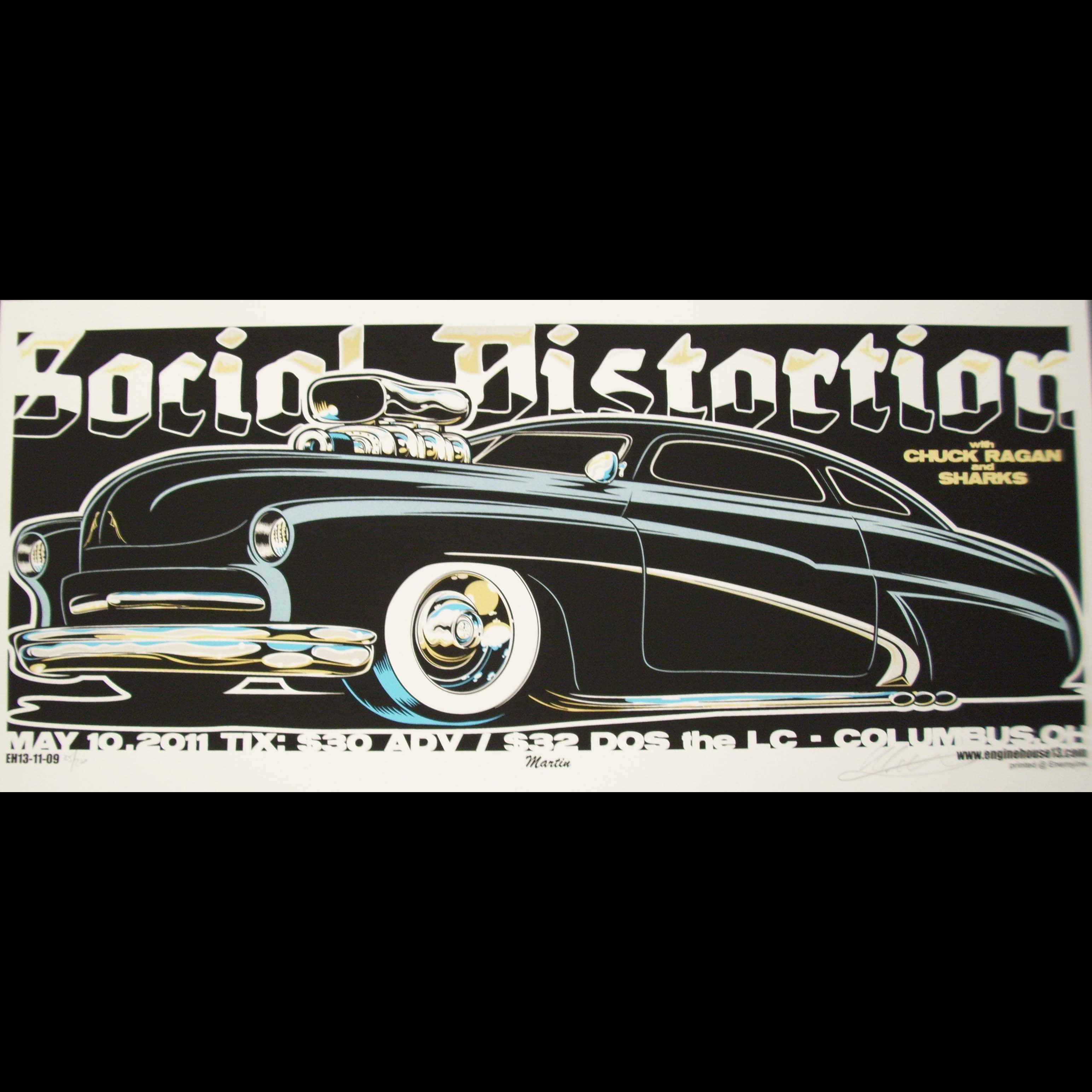 Social Distortion, lowrider car, chrome accents, 2K Desktop Wallpaper