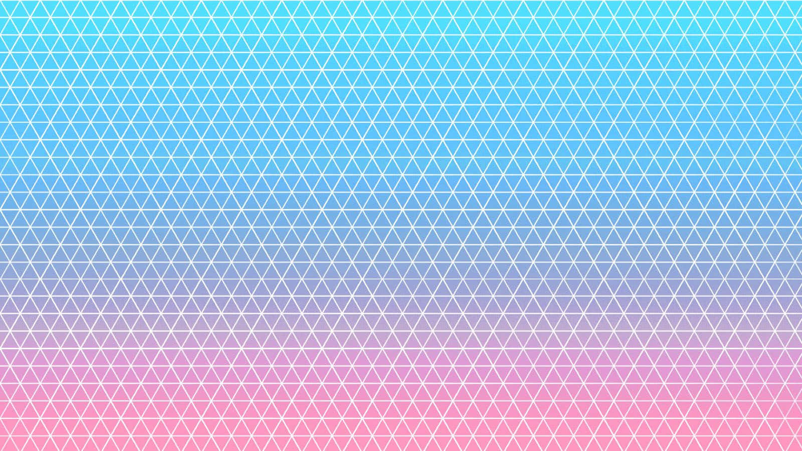 Soft Aesthetic Computer, blue to pink gradient, triangles, HD Desktop Wallpaper