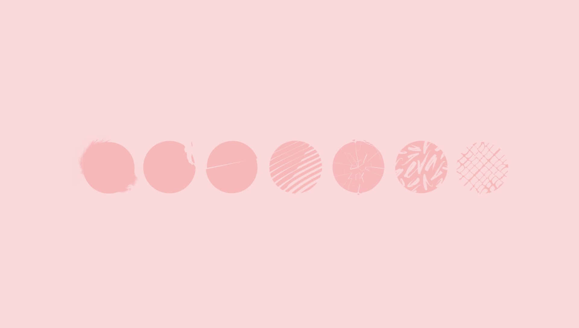 Soft Aesthetic Computer, pink, pastel pink, Full HD Desktop Wallpaper