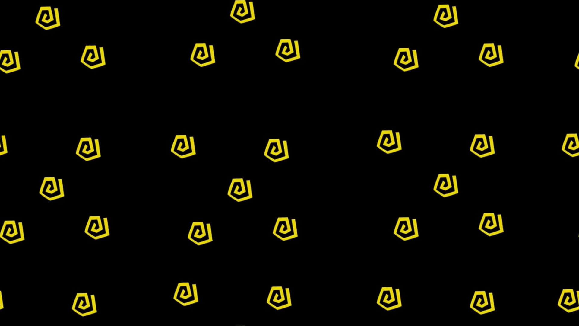 yellow, black, geometric shapes, Full HD Desktop Wallpaper