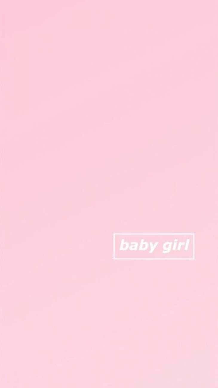 Soft Girl Aesthetic, soft pink gradient, white text box, HD Phone Wallpaper