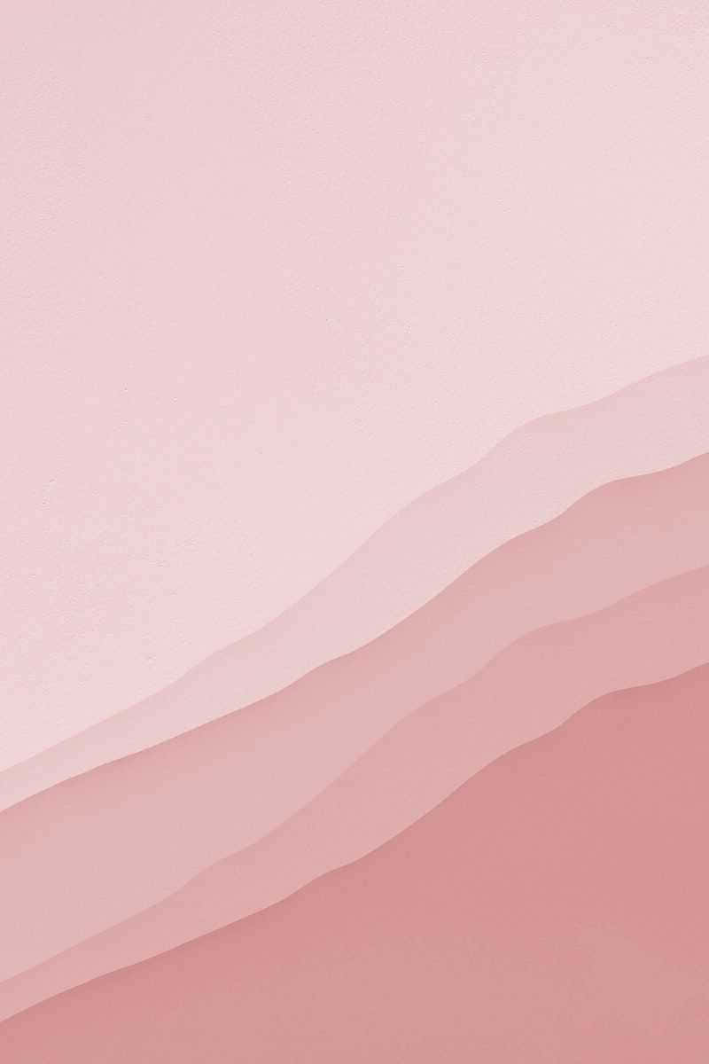 Minimalist Pink, soft layered pink waves, diagonally, SD Phone Wallpaper