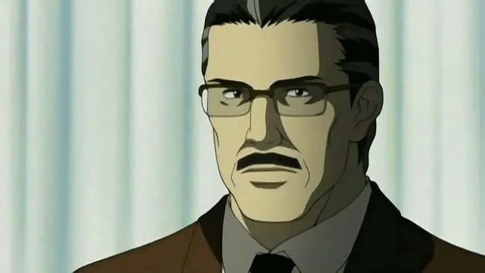 Soichiro Yagami, suit, glasses, SD Desktop Wallpaper