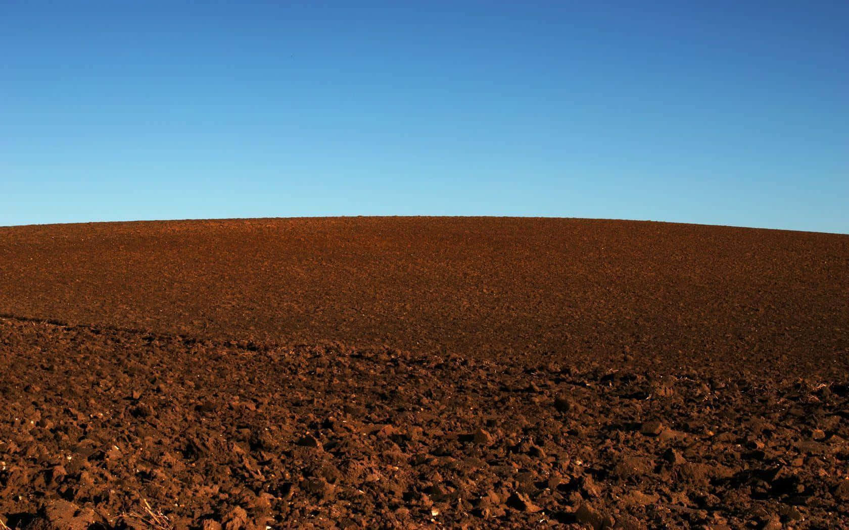 stony natural soil, sunny day, rich brown plowed earth, HD Desktop Wallpaper