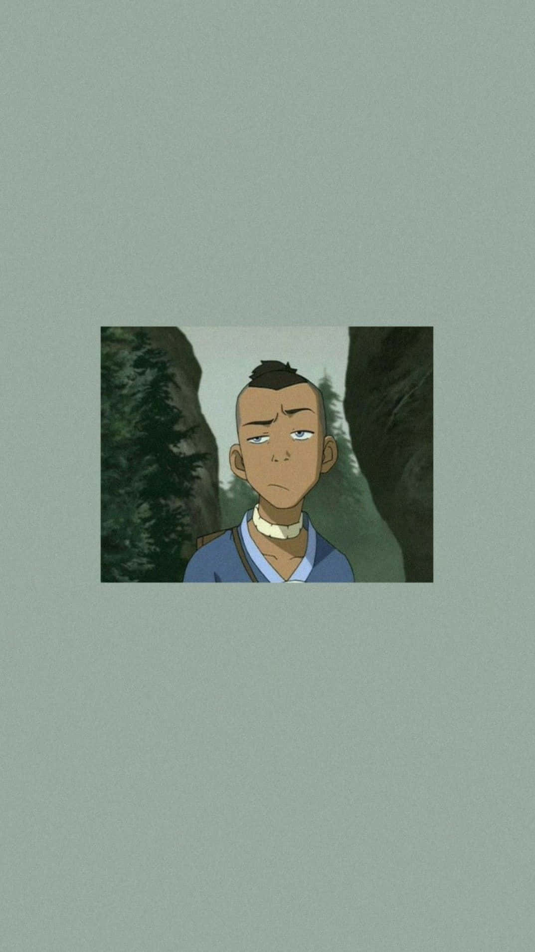 Sokka, animated boy, rocky cliffs, HD Phone Wallpaper