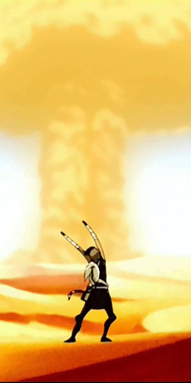 Sokka, anime warrior, desert, HD Phone Wallpaper