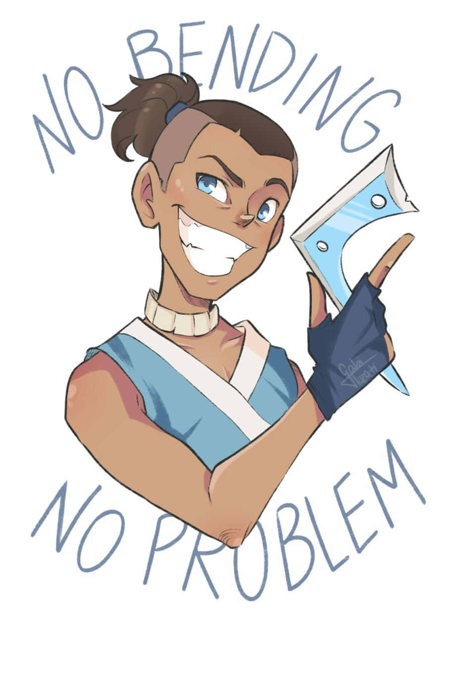 Sokka, blue eyes, ponytail, HD Phone Wallpaper