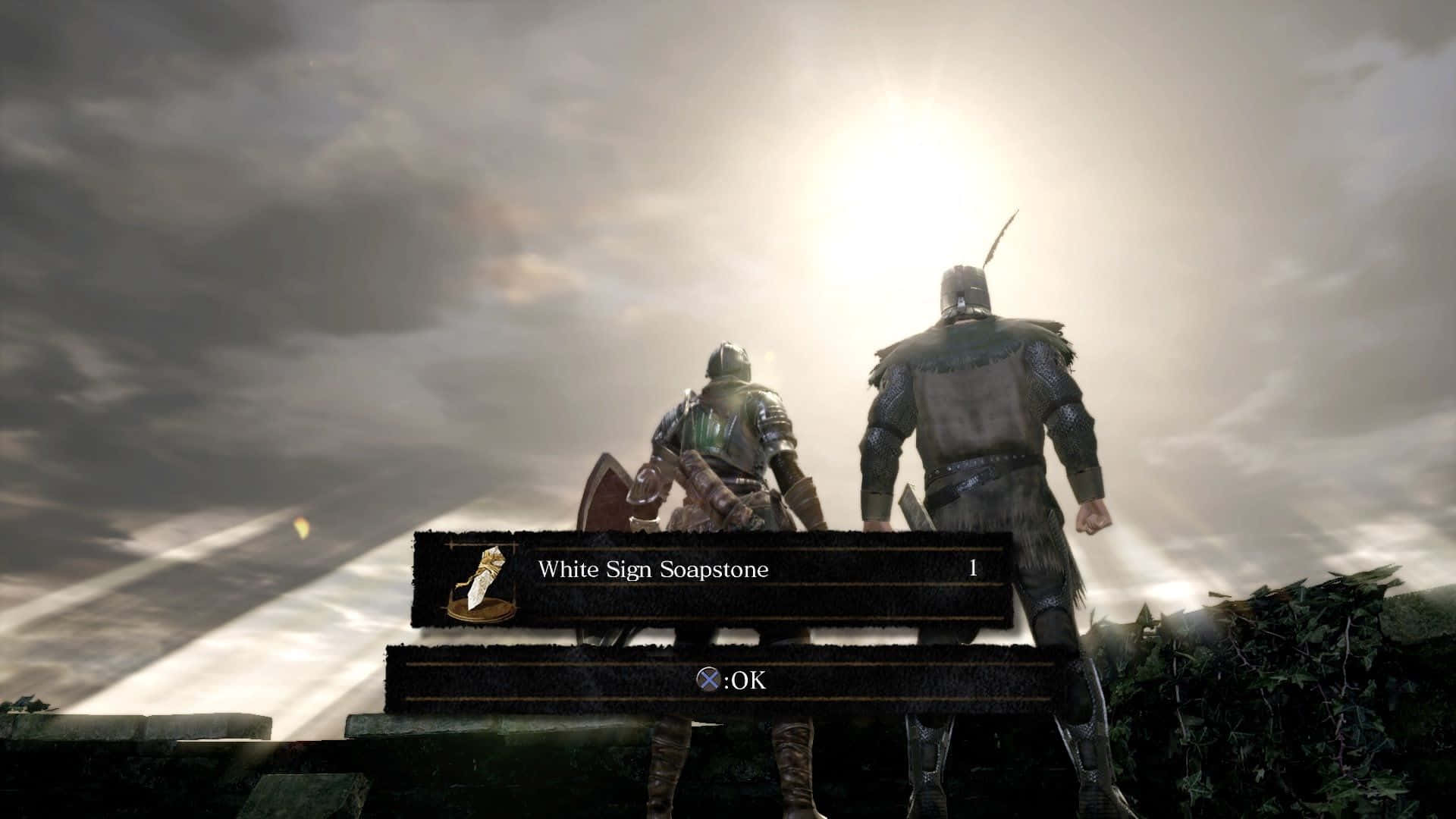 Solaire of Astora, Warrior of Sunlight, bright sun, Full HD Desktop Wallpaper