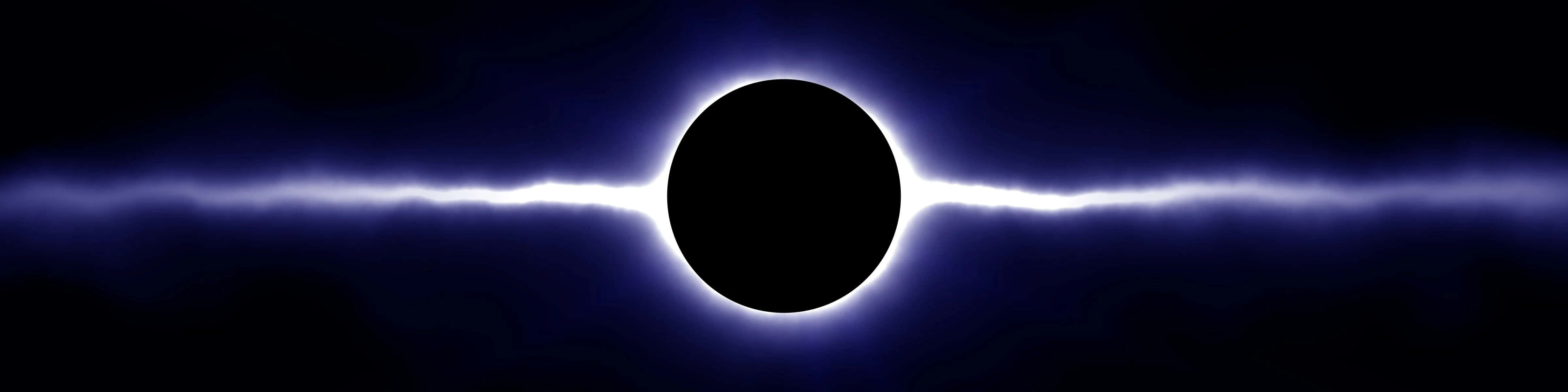 Solar Eclipse, dark moon, glowing corona, 4K Desktop Wallpaper