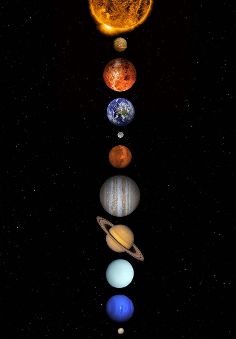 Solar System, planets, iPad 2021, SD Phone Wallpaper