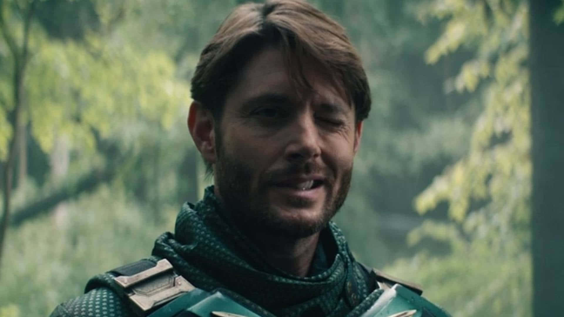 Soldier Boy, green armored suit, misty forest, Full HD Desktop Wallpaper