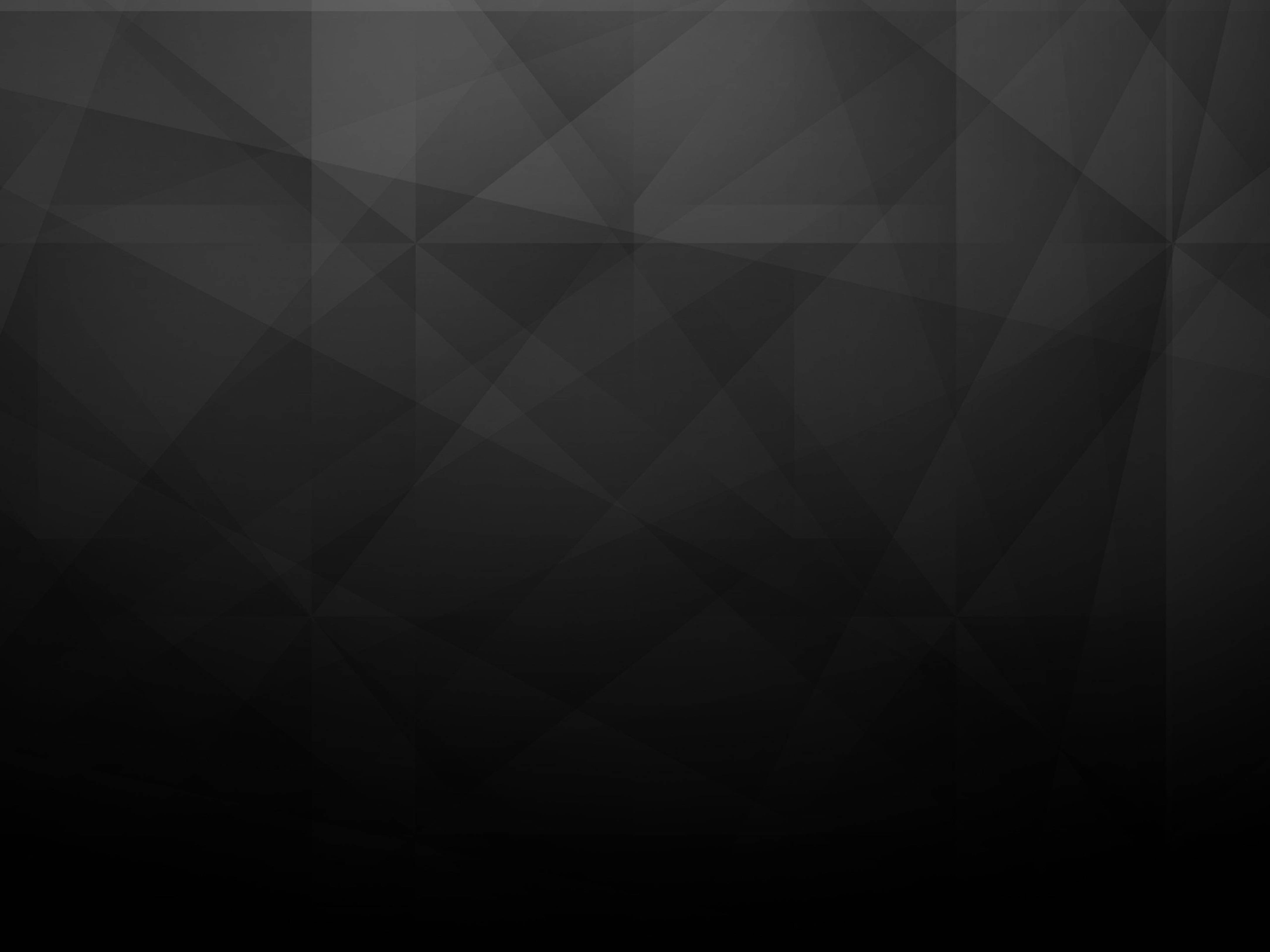4K Ultra HD, black polygonal pattern, dark gray geometric triangles, 4K Desktop Wallpaper