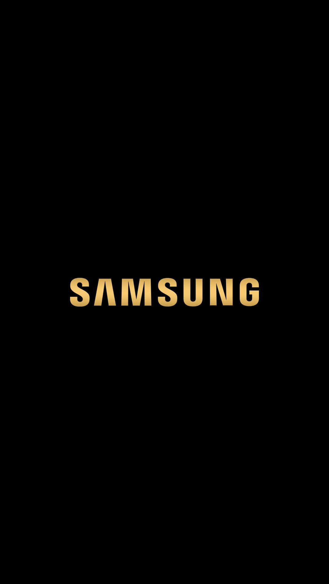 4K Super Amoled Phone, samsung, gold letters, Full HD Phone Wallpaper
