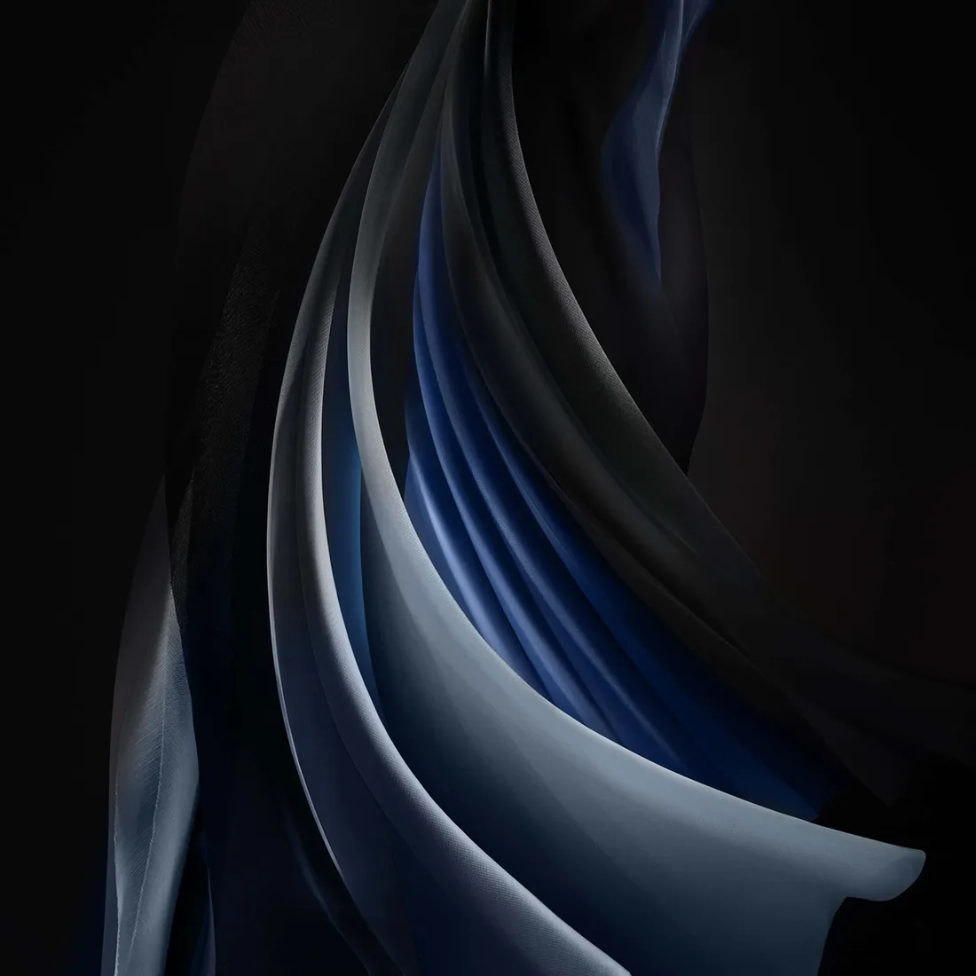 Solid Blue iPhone