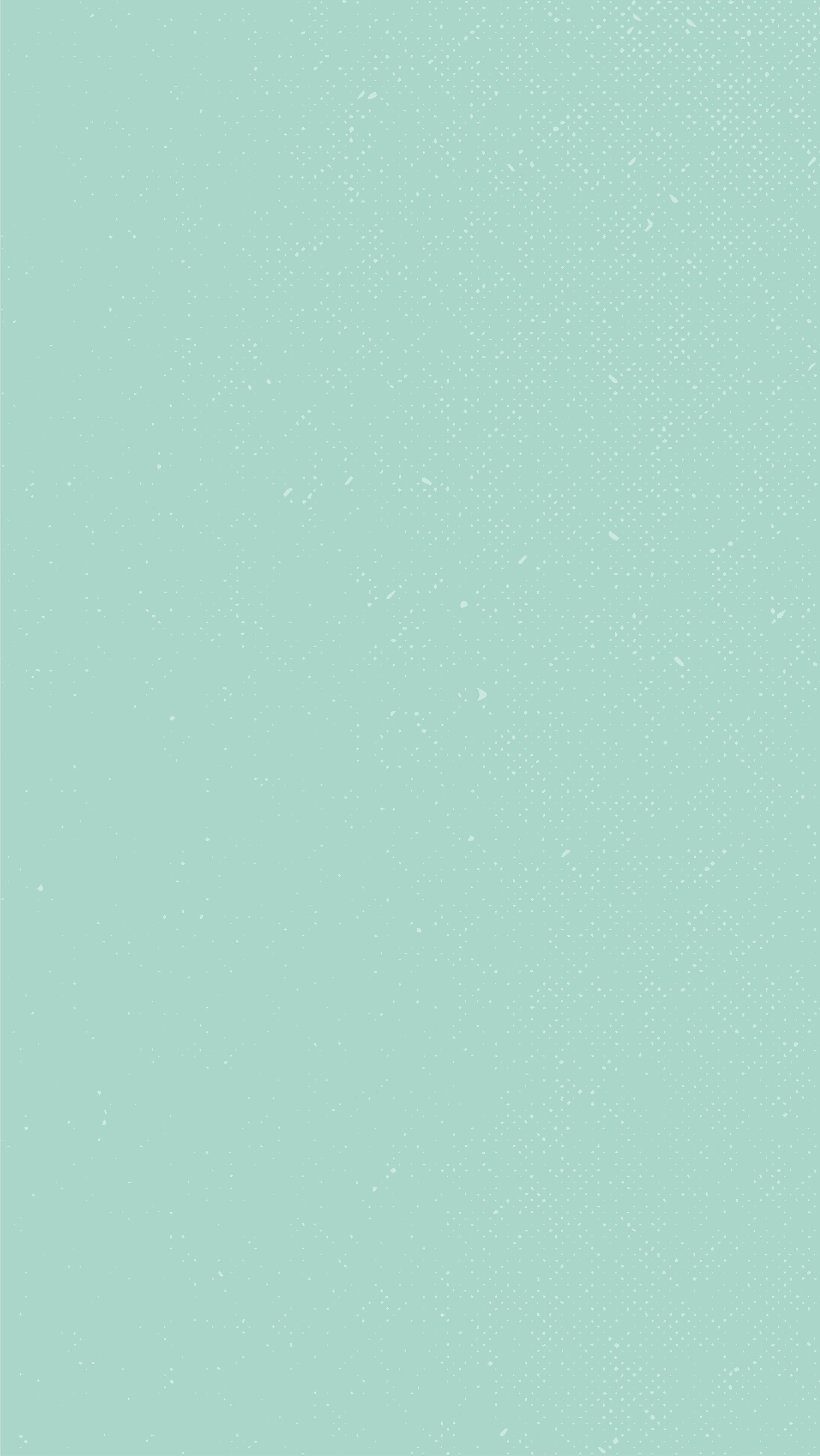 mint green, iPhone, white speckles, 5K Phone Wallpaper