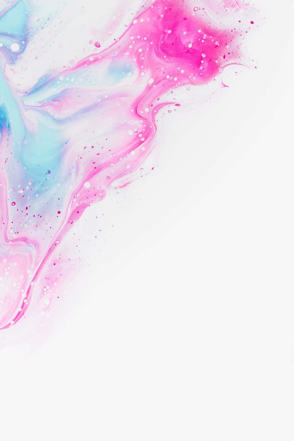 magenta, cyan, white speckles, HD Phone Wallpaper