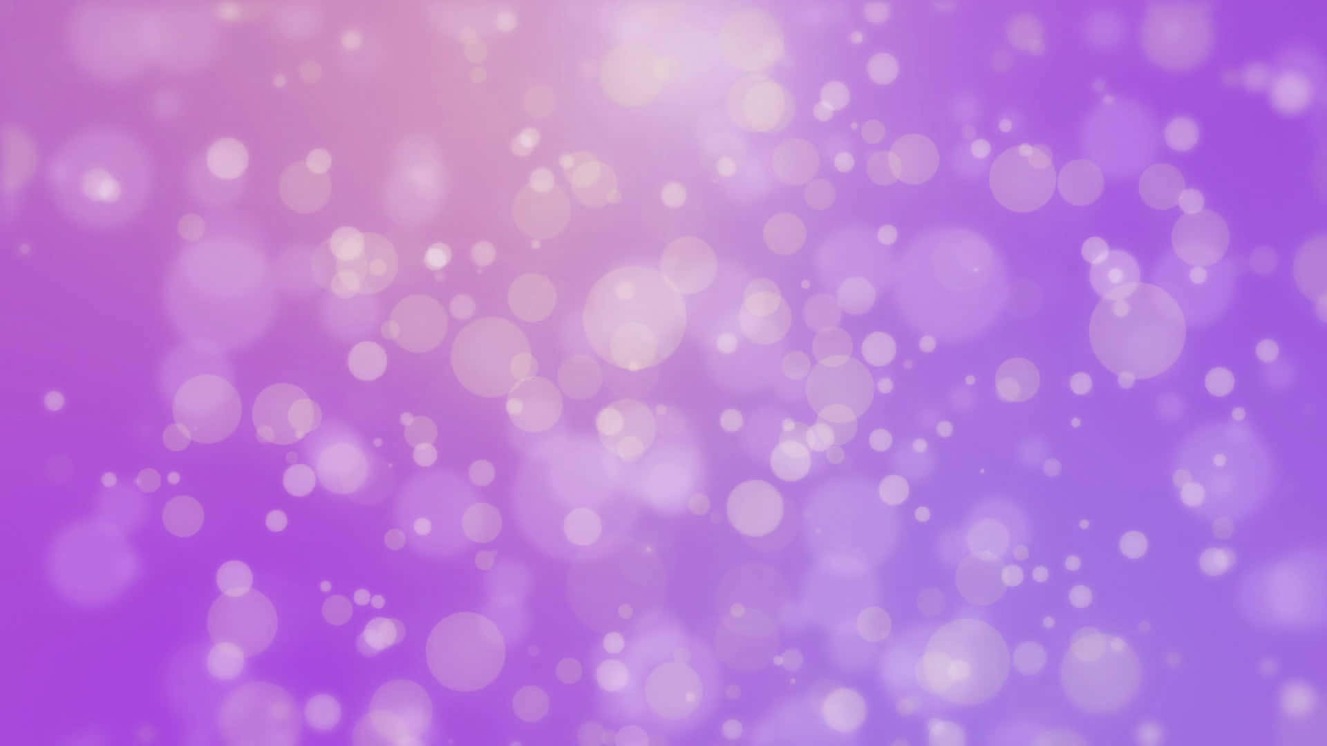Solid Light Purple, soft purple gradient background, glowing bokeh circles, Full HD Desktop Wallpaper
