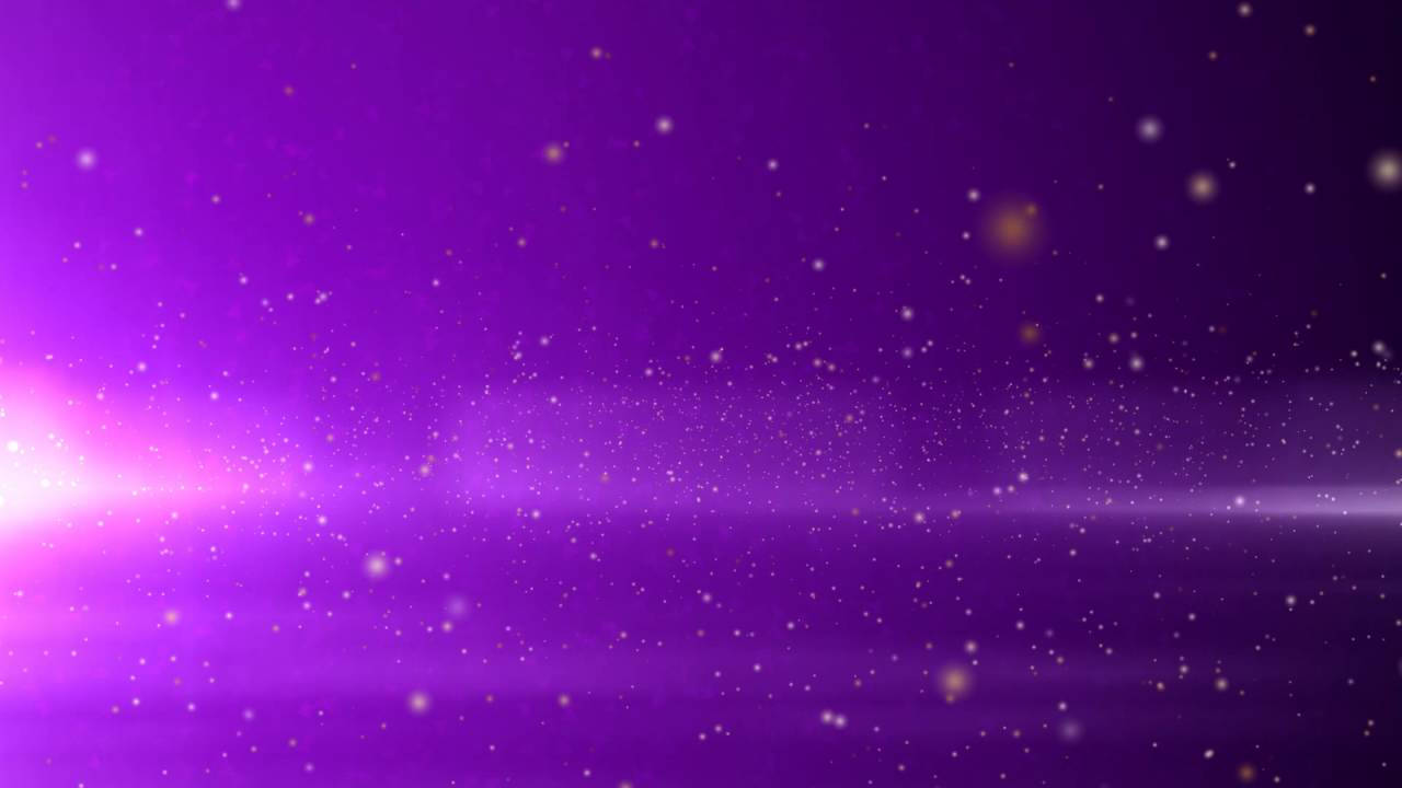 purple cosmic expanse, glowing particles, soft light beams, HD Desktop Wallpaper
