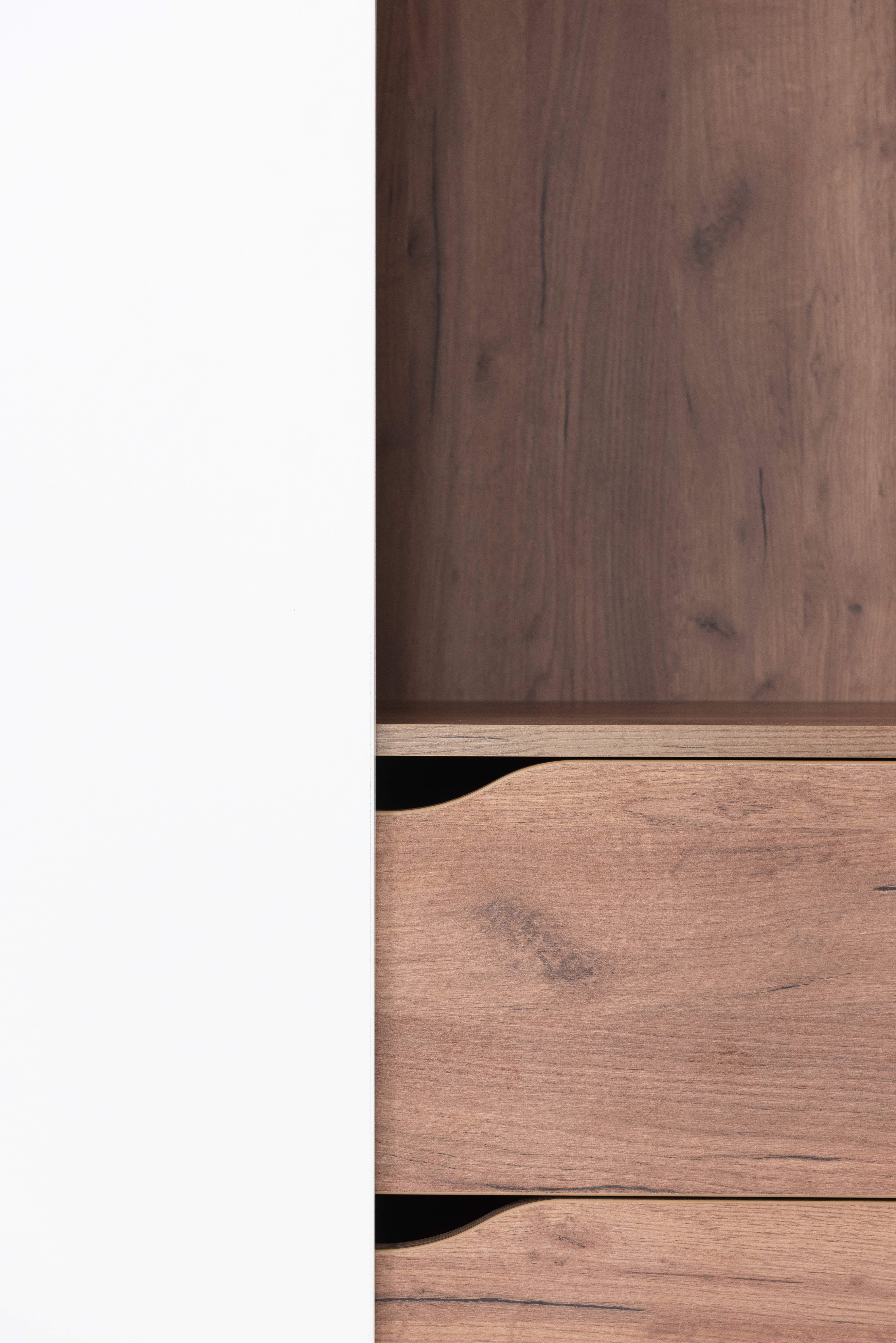 Solid Pastel Color, wooden cabinet, walnut wood grain, 5K Phone Wallpaper