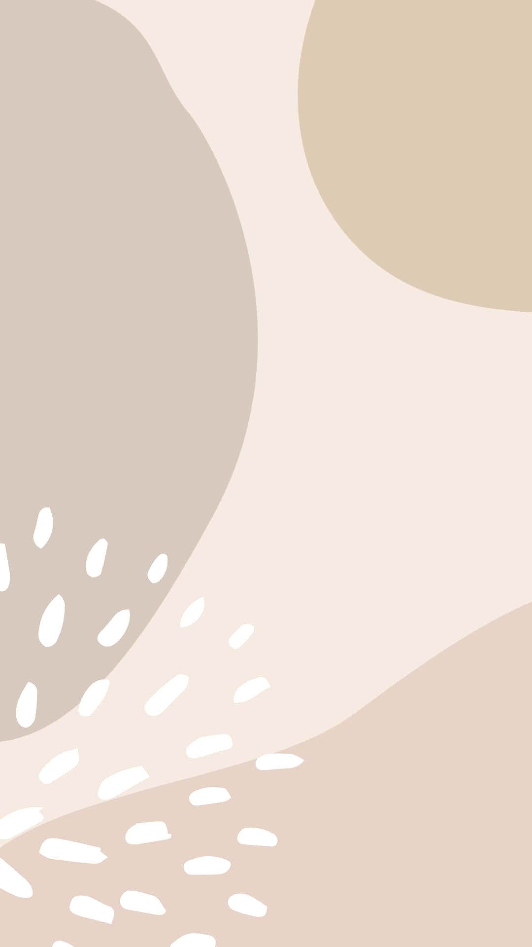 beige, white, abstract shapes, Full HD Phone Wallpaper