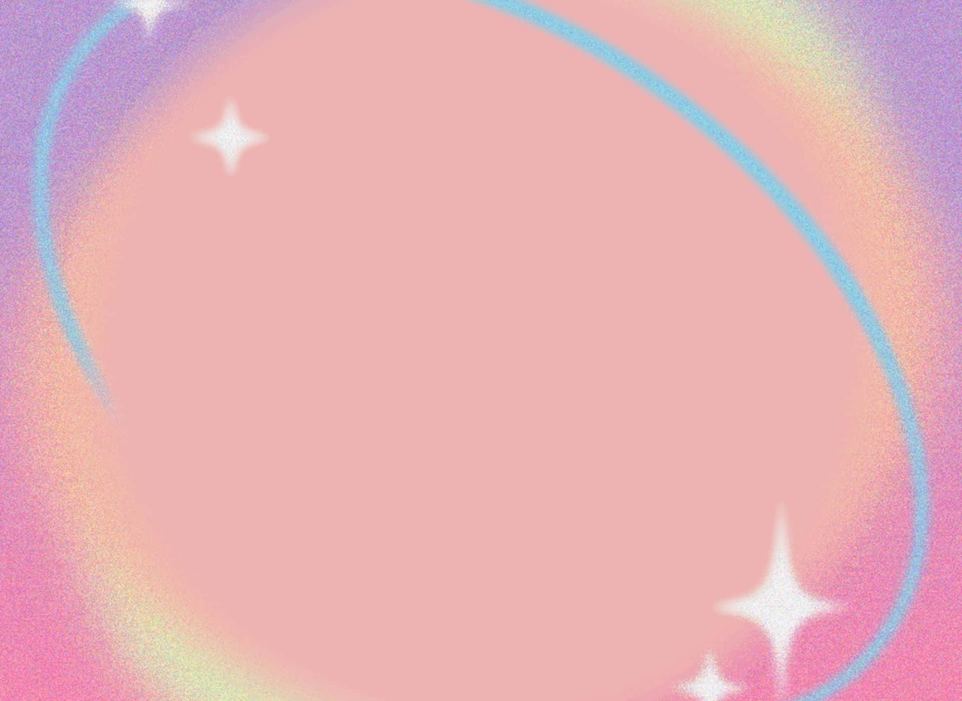 Pastel Aura Background, soft pastel gradient, glowing stars, Full HD Desktop Wallpaper