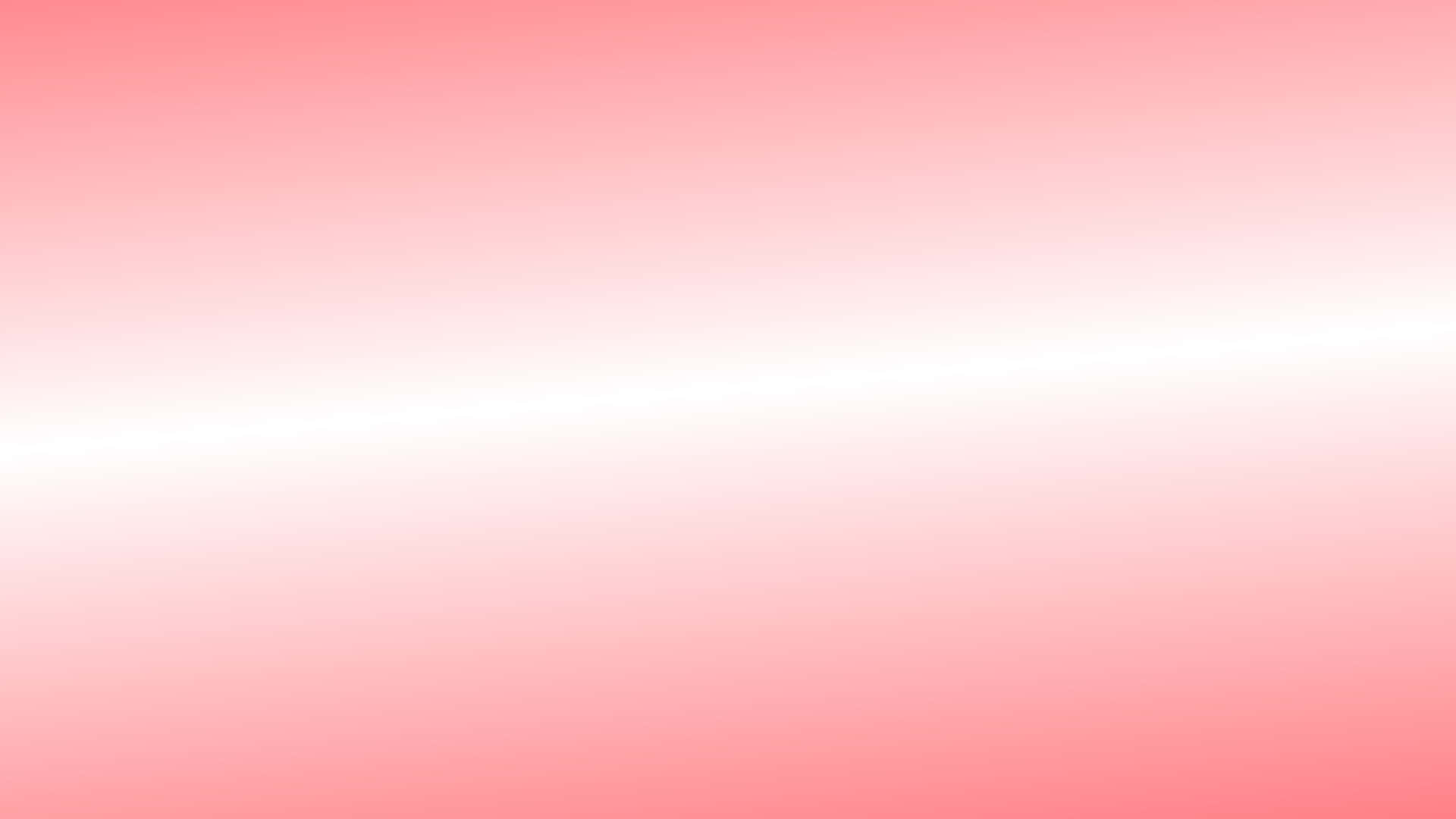 pink ombre gradient, fading to white, bright horizontal glow, Full HD Desktop Wallpaper
