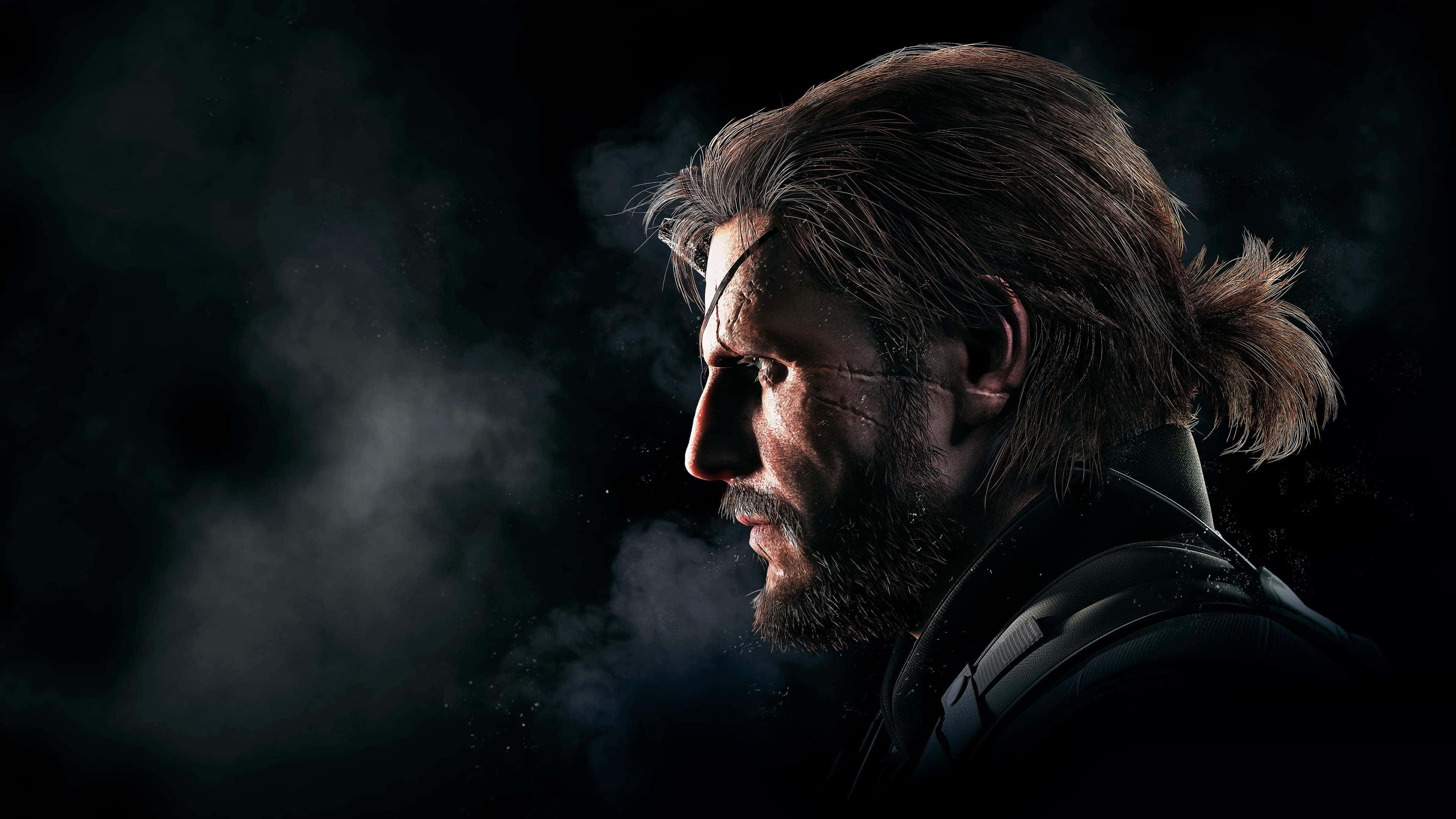 Solid Snake, beard, ponytail, 4K Desktop Wallpaper