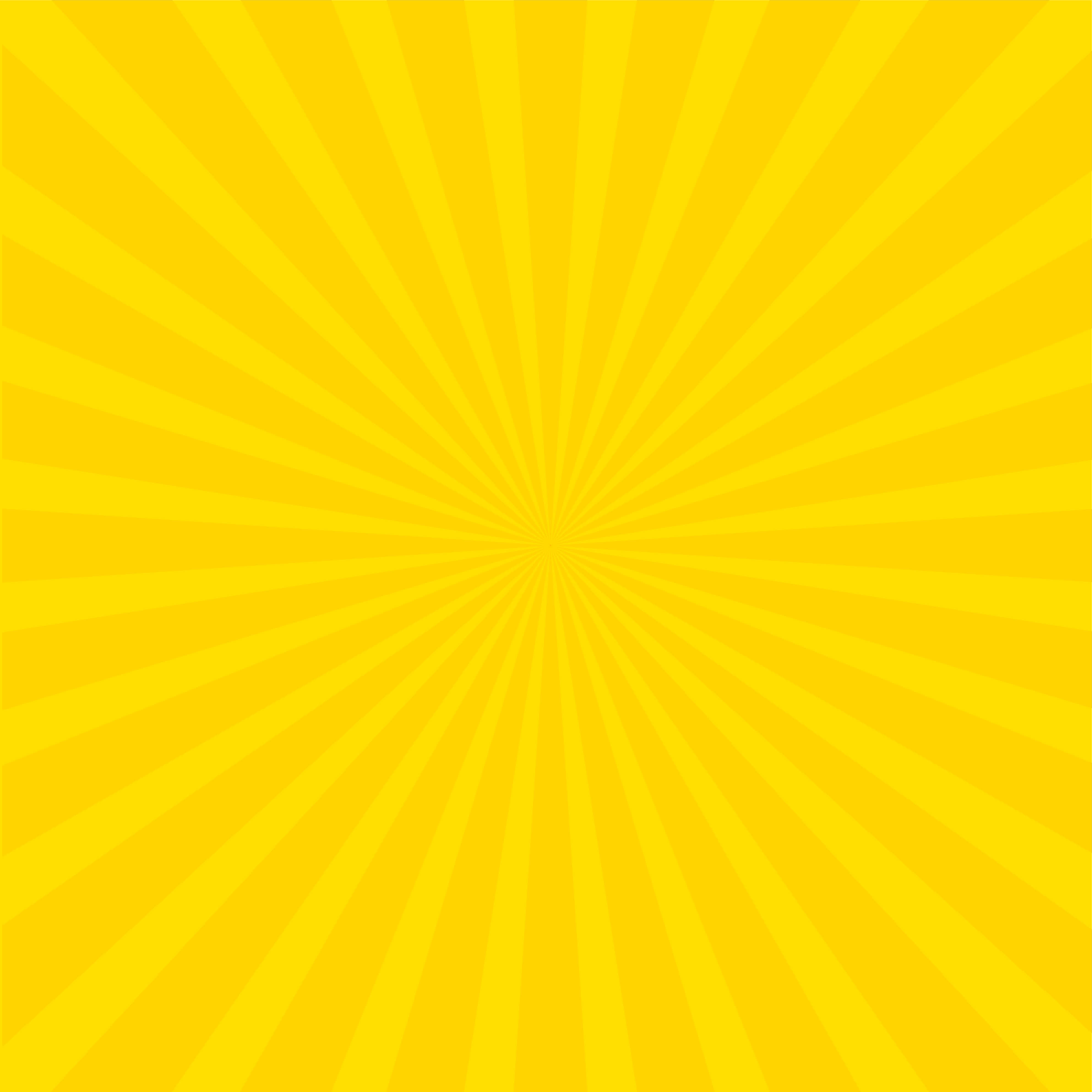 solid yellow, vibrant yellow, sunburst pattern, 4K Phone Wallpaper