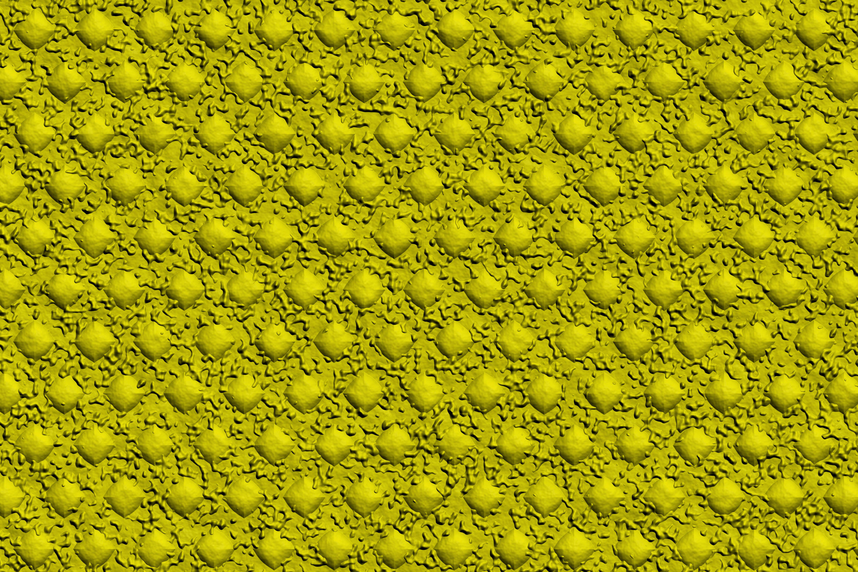 yellow texture, raised diamond patterns, subtle shadows, 2K Desktop Wallpaper