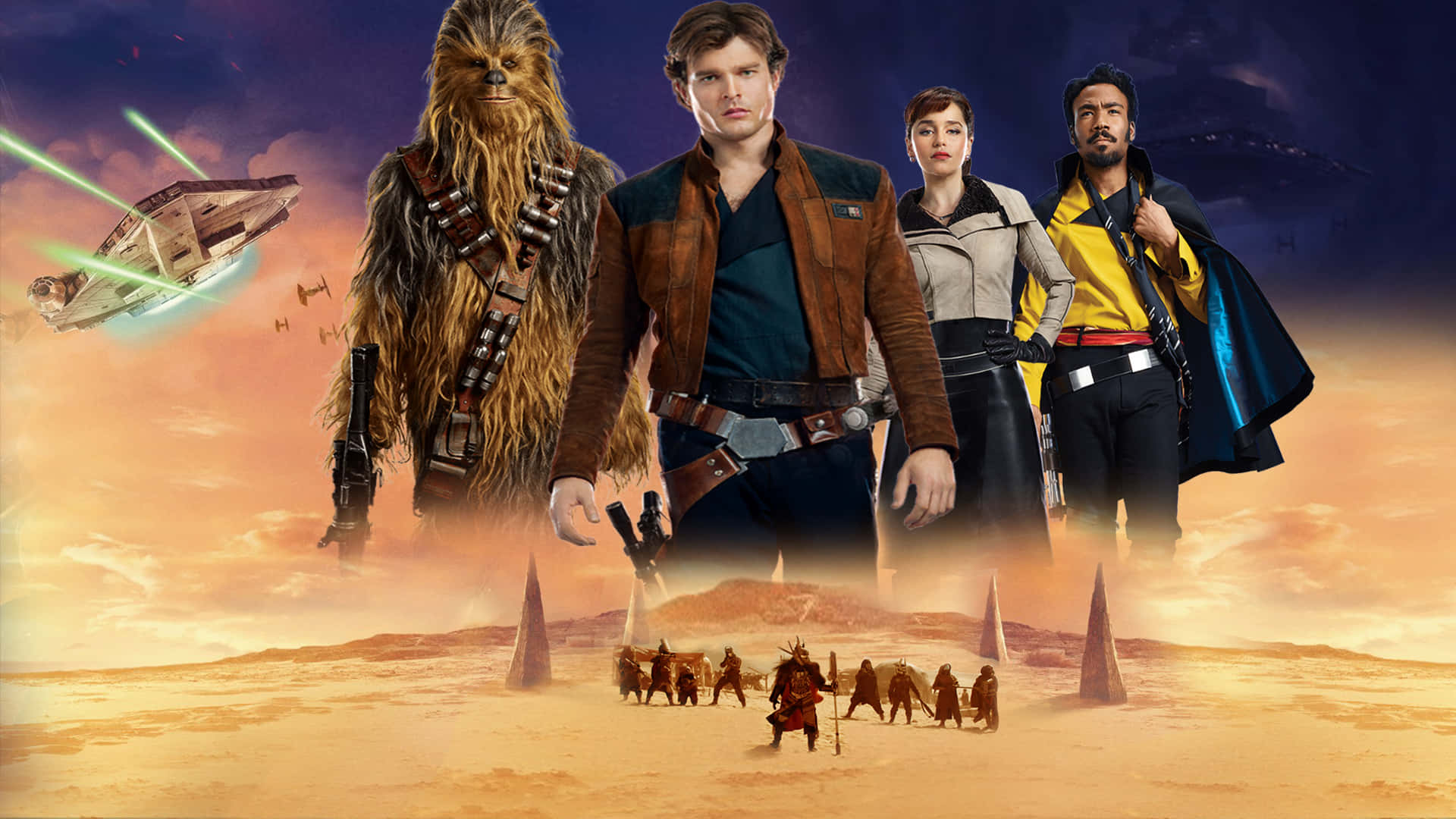 Solo: A Star Wars Story, Star Wars, desert landscape, Full HD Desktop Wallpaper