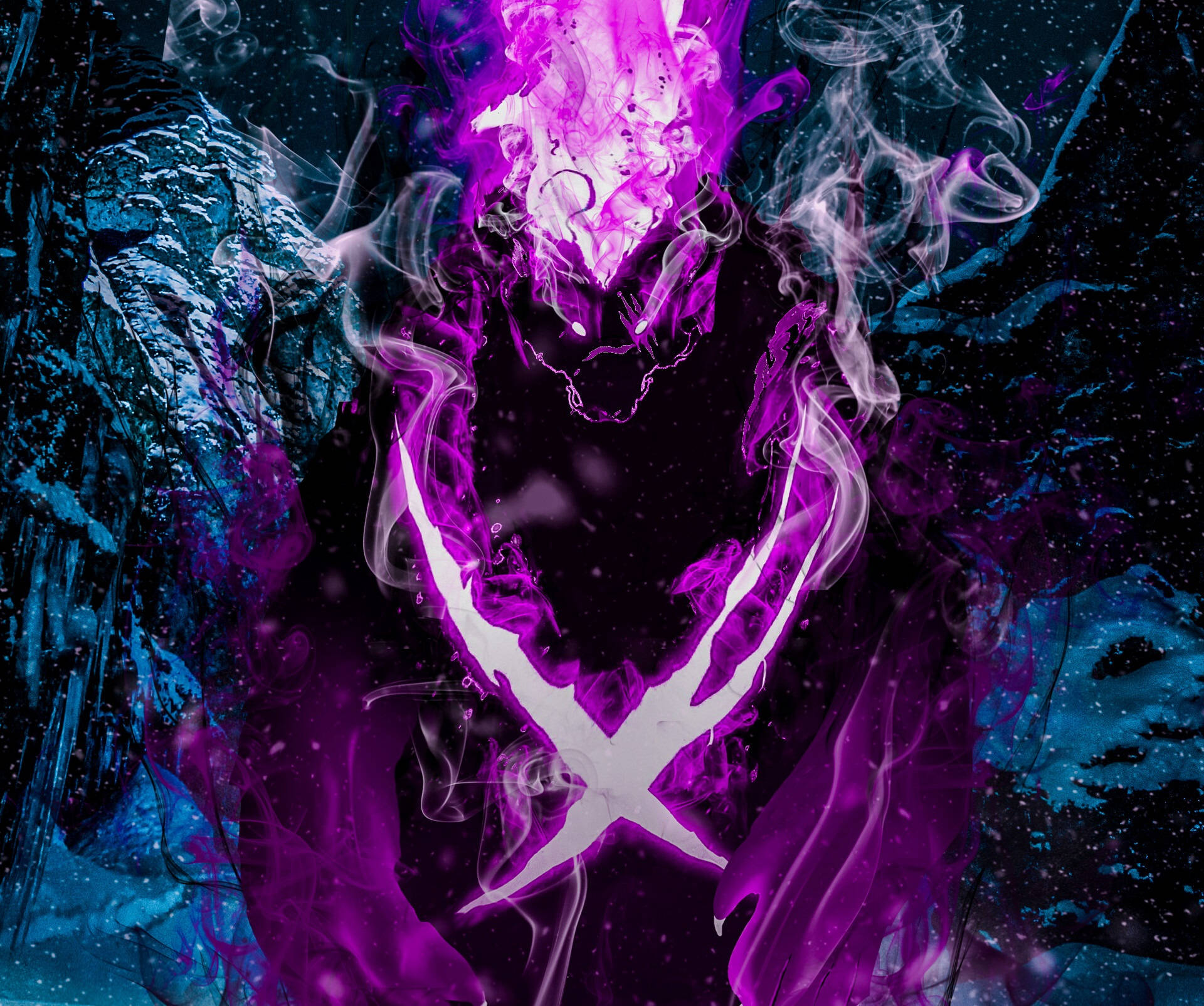 Solo Leveling, 4K, cosmic vortex, Full HD Desktop Wallpaper