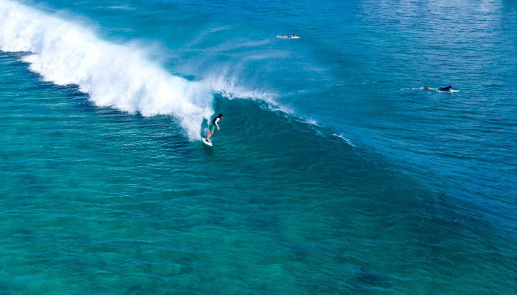 Solomon Islands, sea waves, surfer, SD Desktop Wallpaper