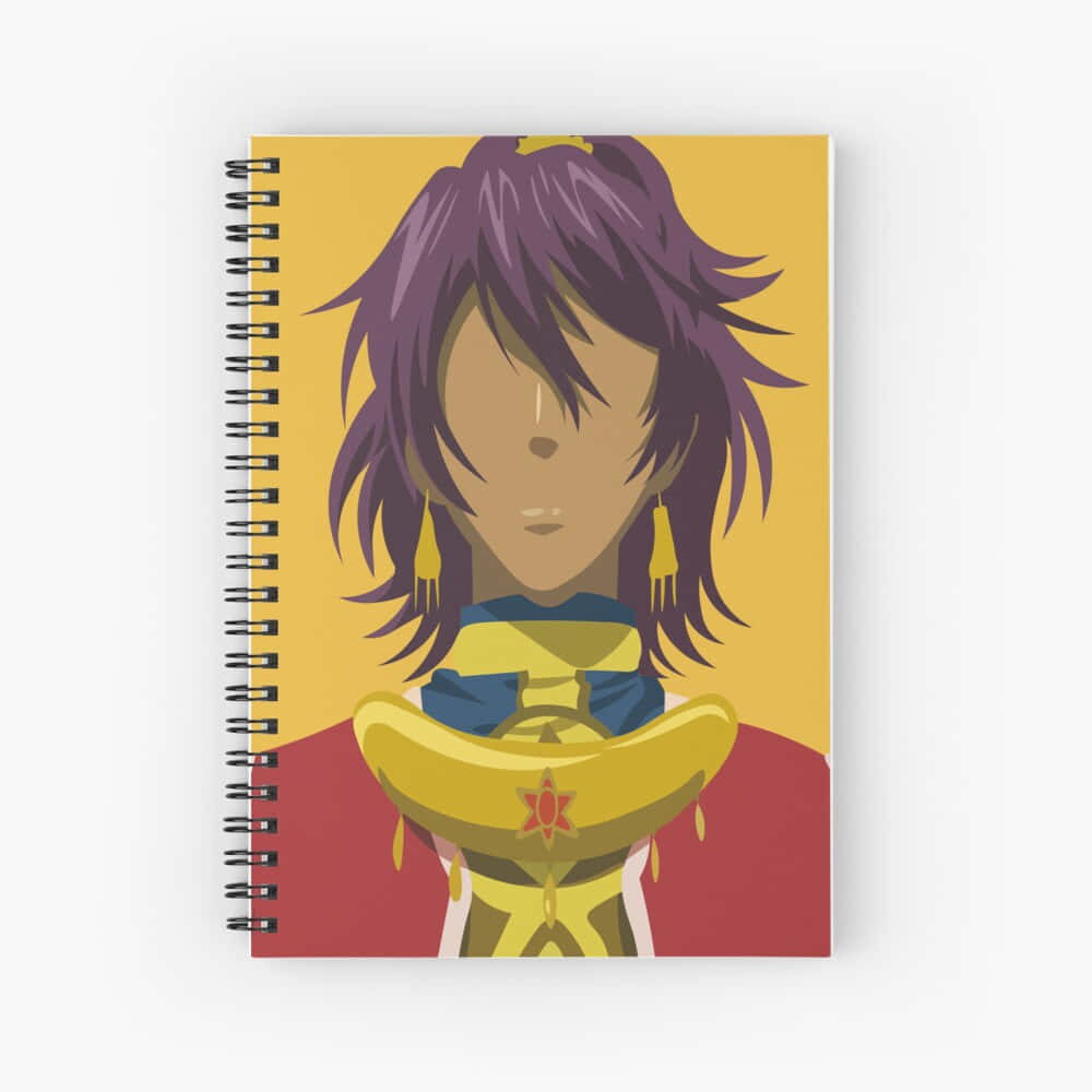 Soma Asman Kadar, purple hair, golden armor, SD Desktop Wallpaper