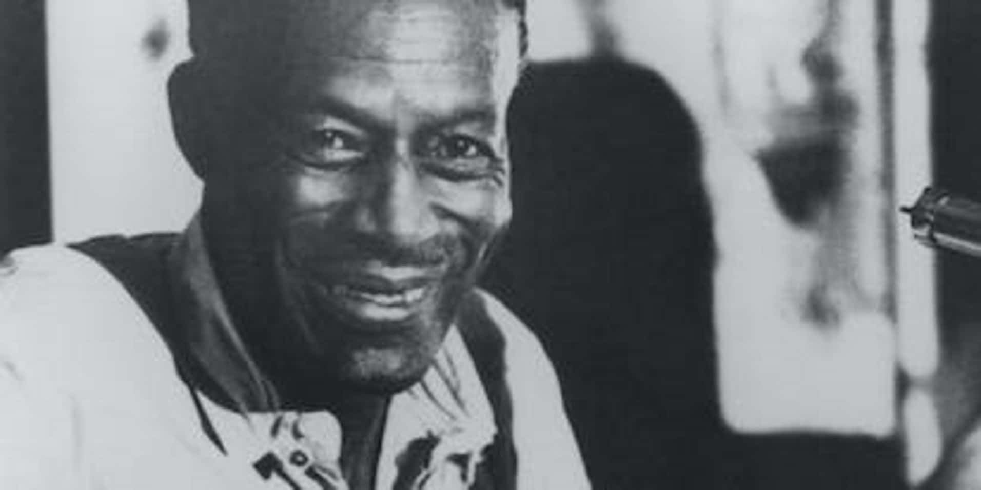 Son House, black and white portrait, elderly Black man, HD Desktop Wallpaper