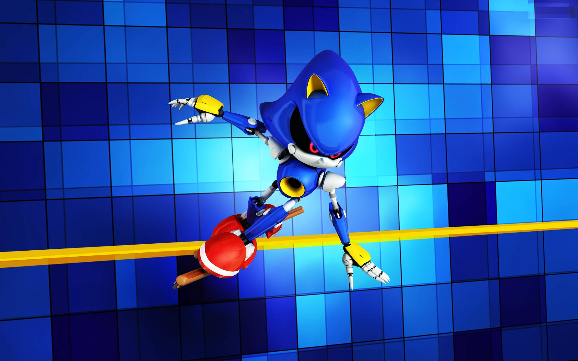Sonic, golden ring, blue hedgehog, Full HD Desktop Wallpaper