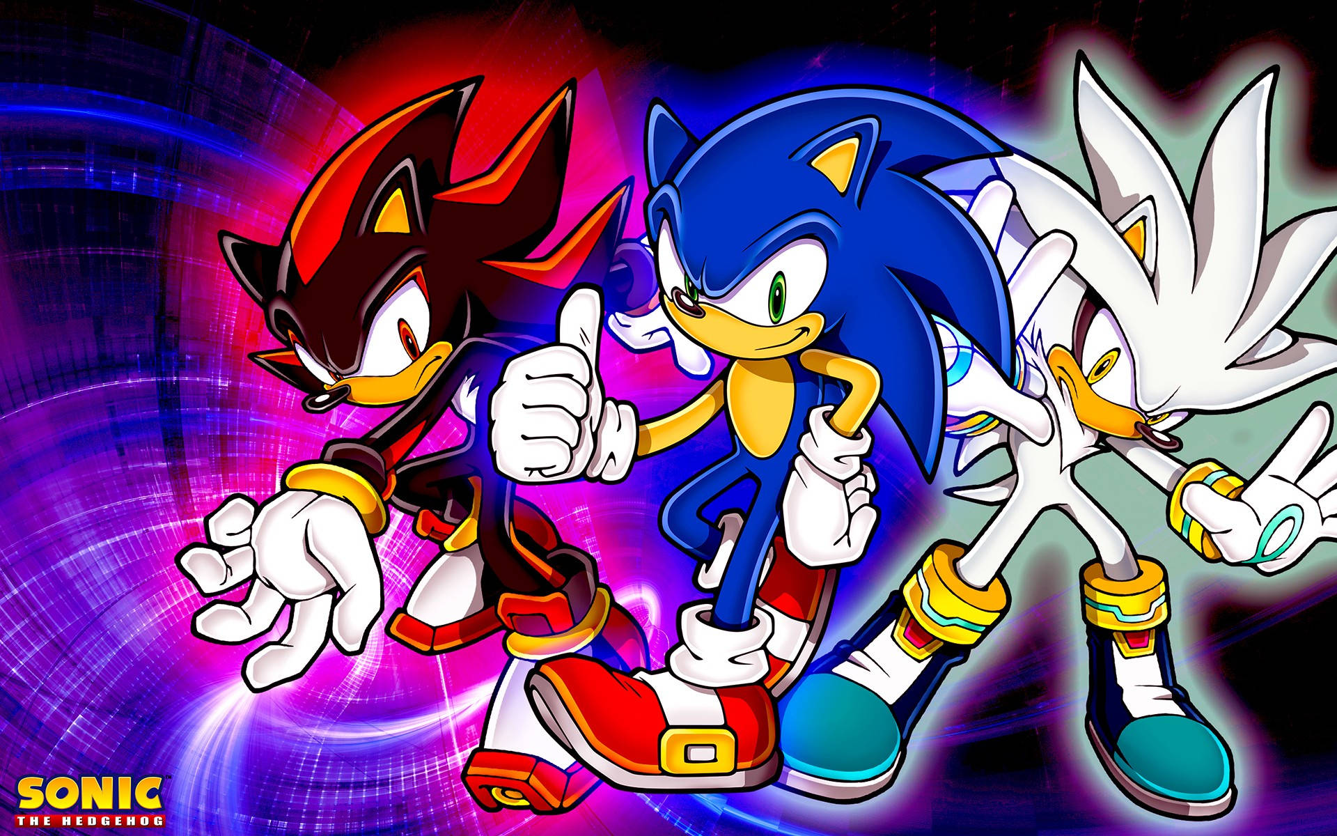 Sonic Adventure 2, Sonic, purple, Full HD Desktop Wallpaper