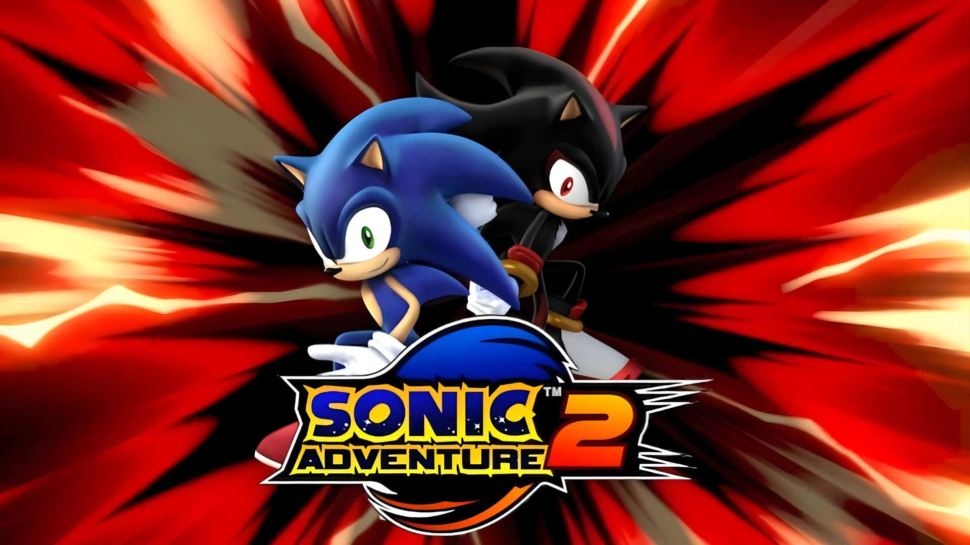 Sonic Adventure 2, Sonic, Shadow, Full HD Desktop Wallpaper