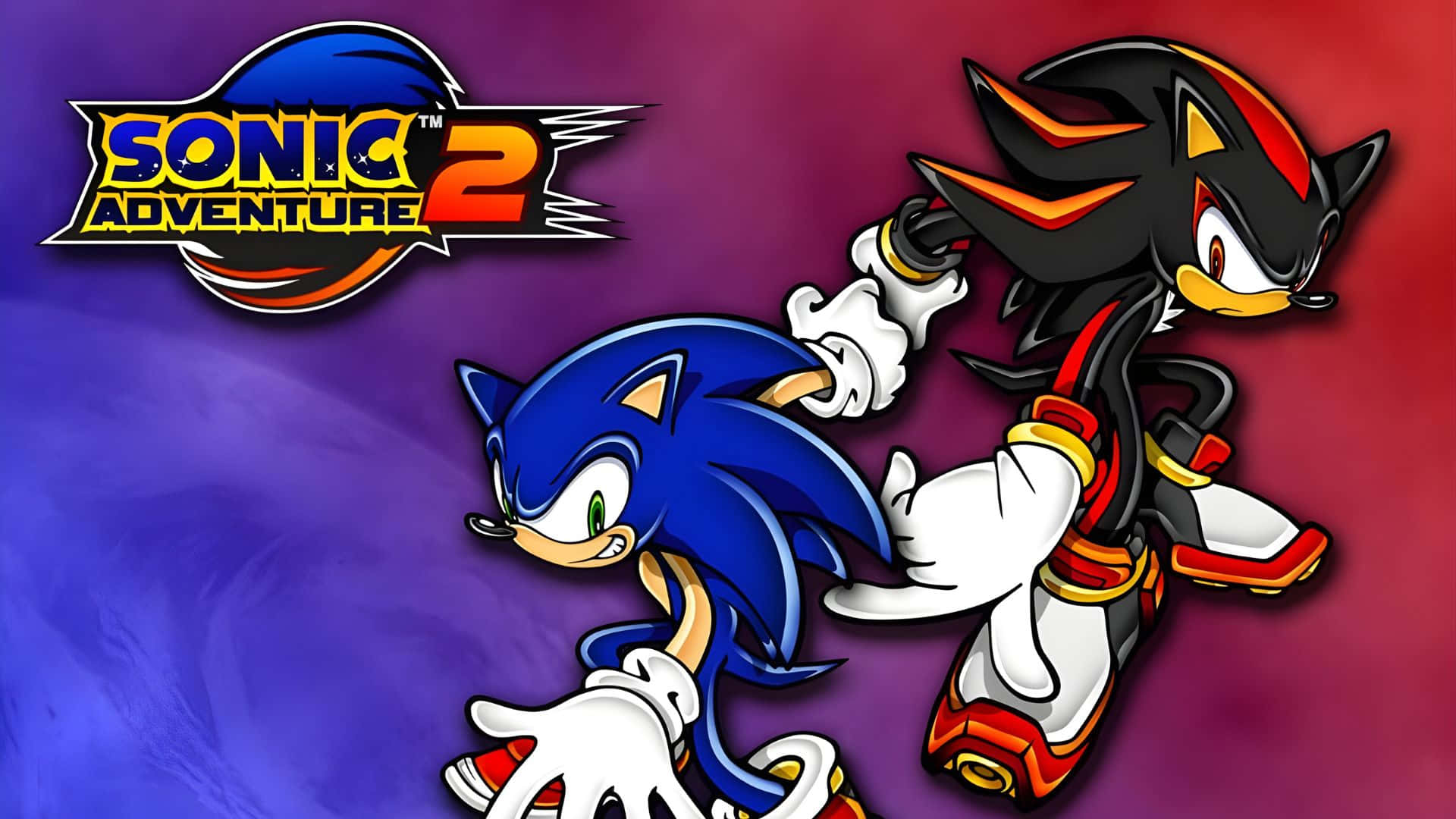 Sonic Adventure 2, Sonic, Shadow, Full HD Desktop Wallpaper