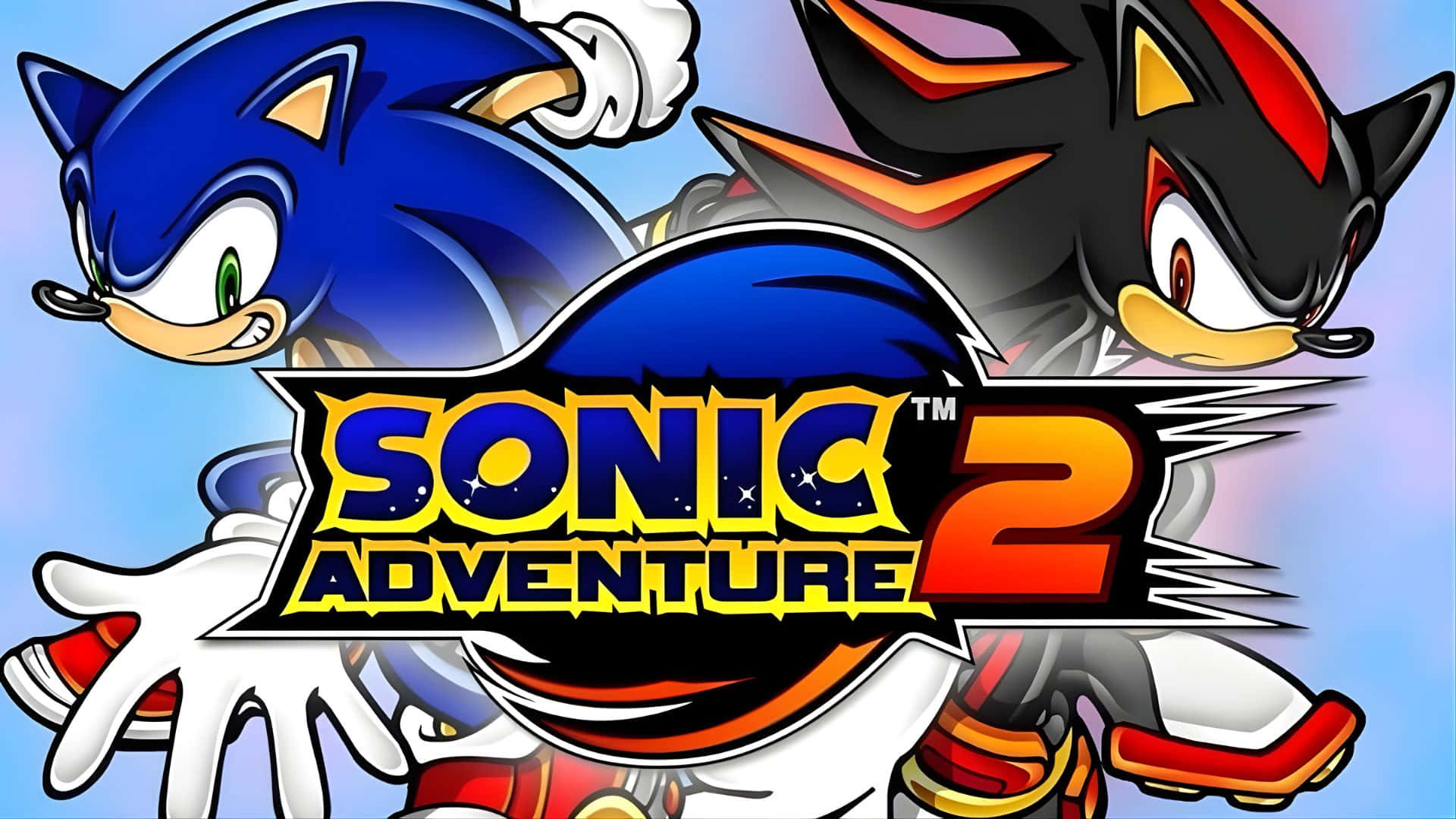 Sonic Adventure 2, Sonic, Shadow, Full HD Desktop Wallpaper