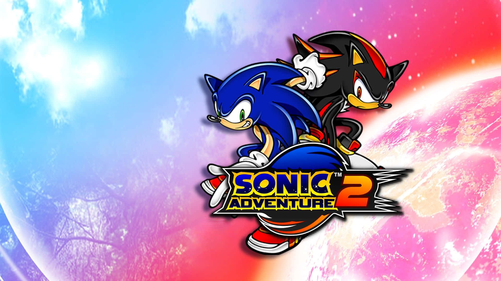 Sonic Adventure 2, Sonic, Shadow, Full HD Desktop Wallpaper